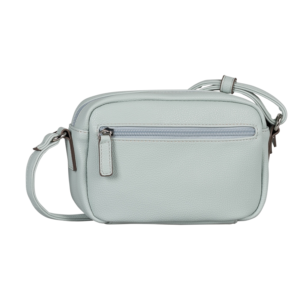 TOM TAILOR Denim Sac à main »Aveline« Sac bandoulière femme, sac épaule avec logo 3D brillant