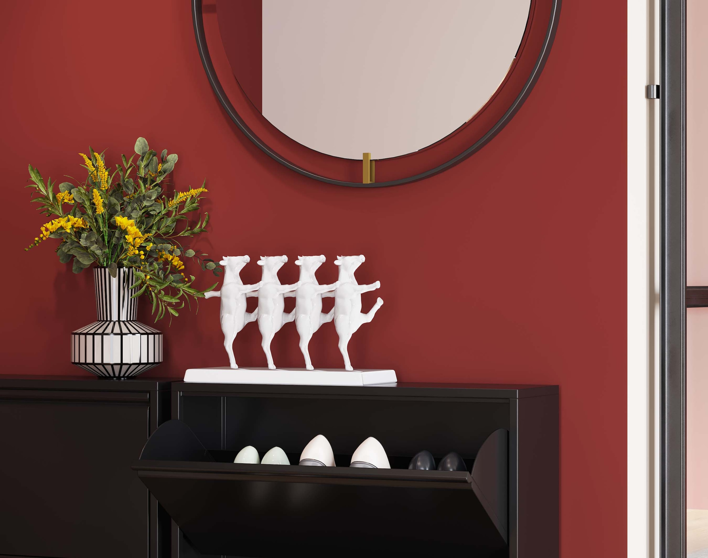 Kare Design Dekofigur »Deko Figur Dancing Cows«