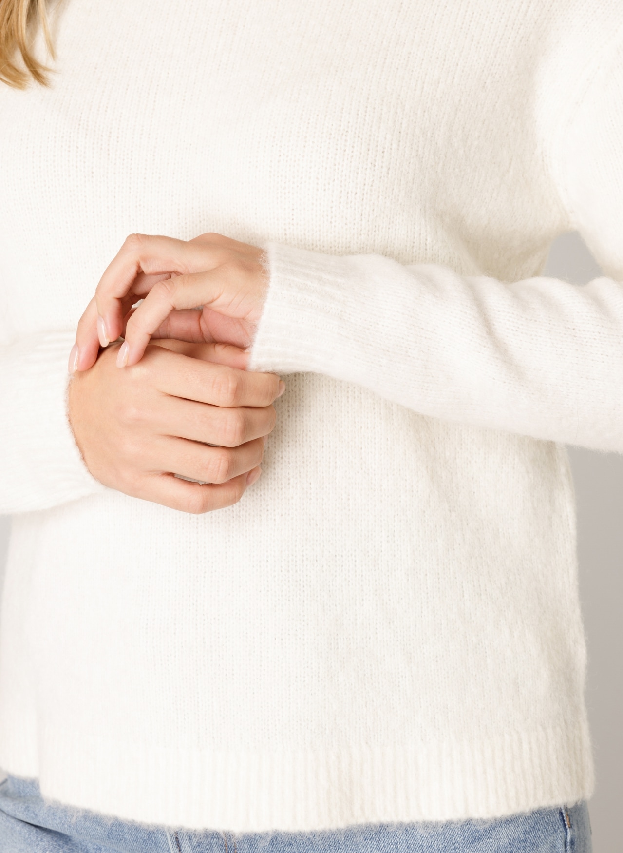 Base Level Pull en tricot »Yana«, mit Wolle
