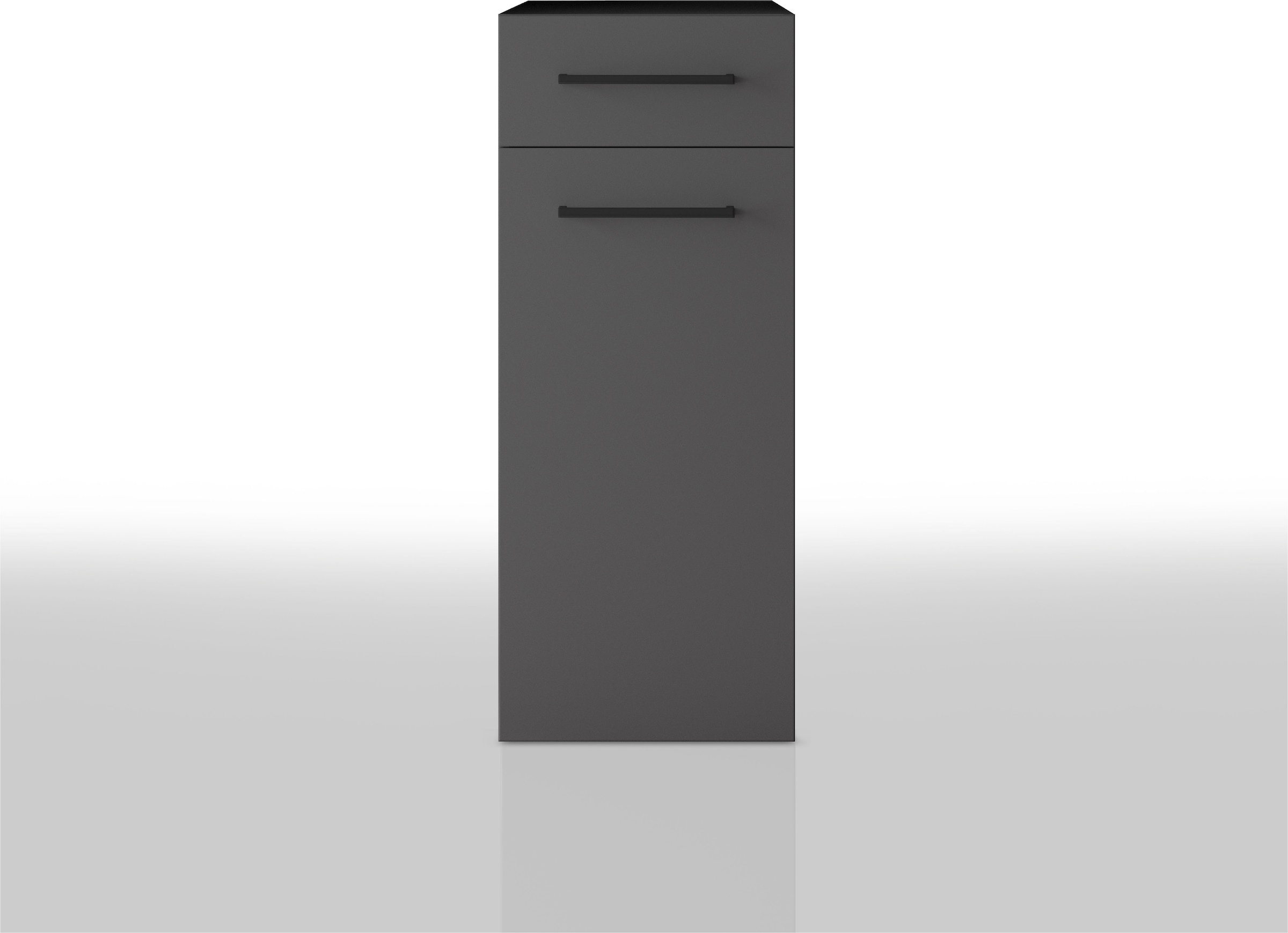 KOCHSTATION Armoire à linge »KS-Linda« largeur 40 cm, avec panier à linge intégré, parois de 25 mm d'épaisseur