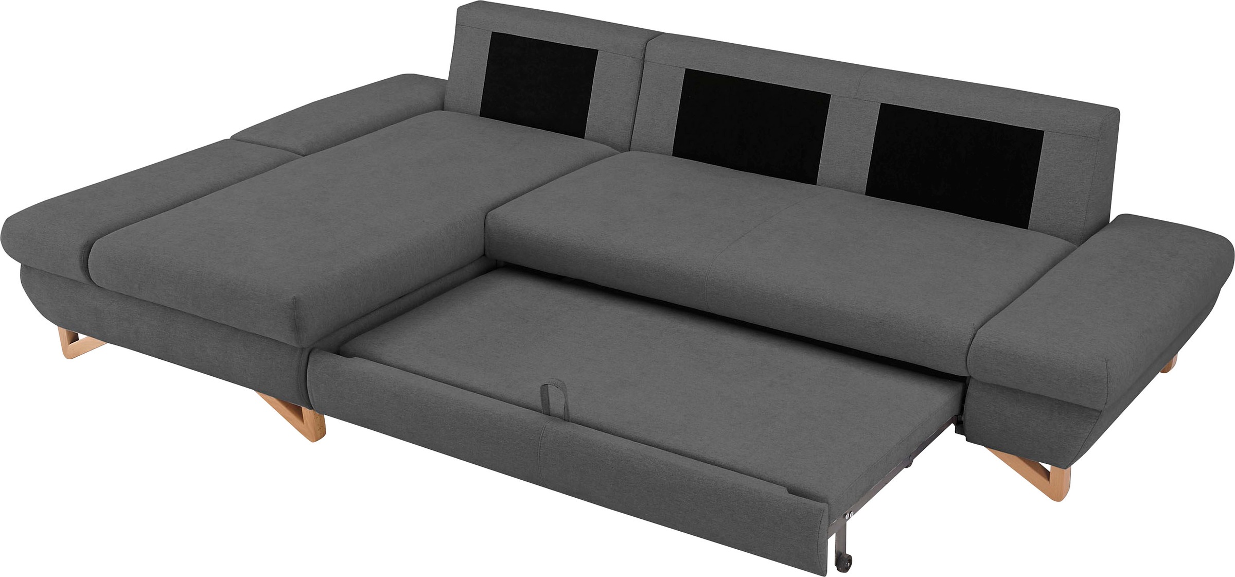 Home affaire Canapé-lit »City/Giron« komfortable Bettfunktion (Liegefläche 245 x 138 cm), sowie Bettkasten