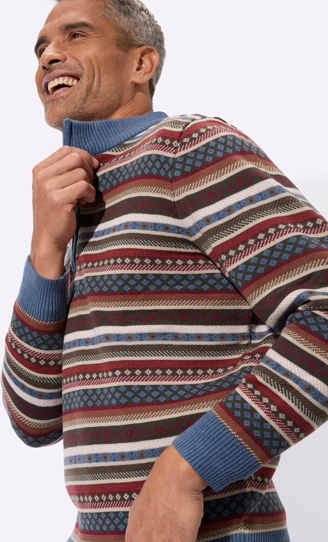Classic Pull à col montant »Pullover«