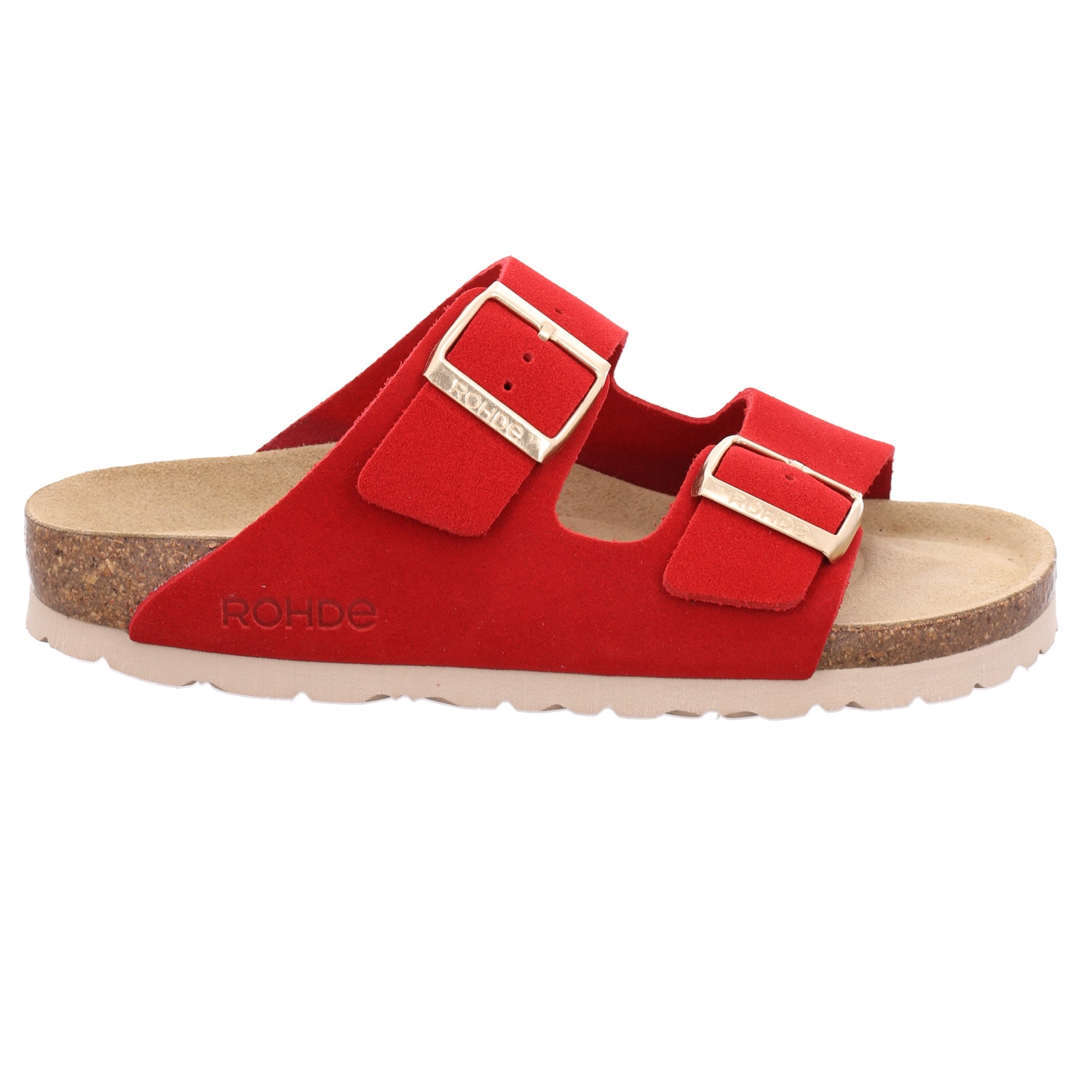 Rohde »SUNNYS N°12«  Sommerschuh, Hausschuh, Zweischnaller, Strandschuh mit Softfussbett