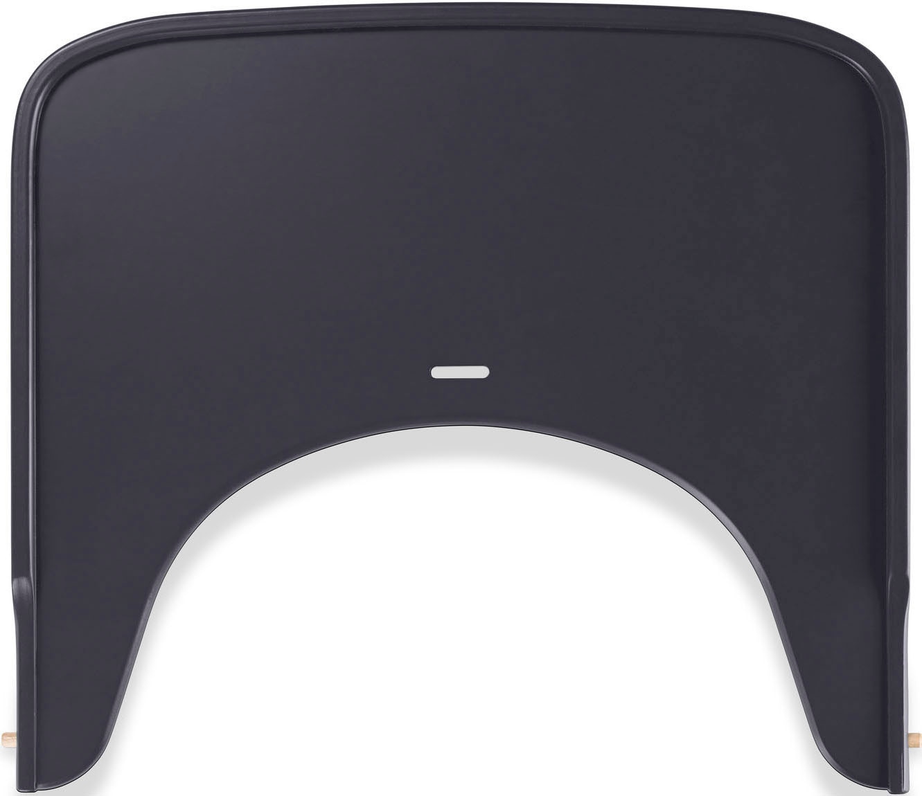 Hauck Hochstuhltablett »Alpha Wooden Tray Essbrett, Dark Grey« FSC® - schützt Wald