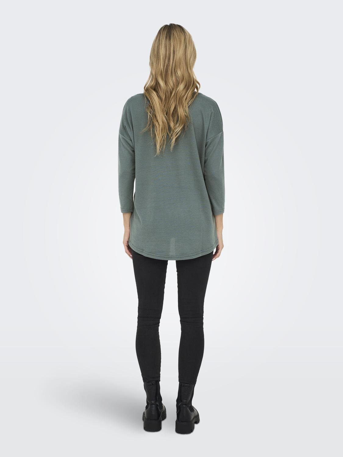 ONLY T-shirt à manches 3/4 »ONLELCOS 4/5 SOLID TOP«