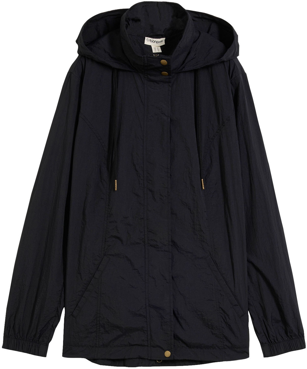 bonprix Veste tous temps mit Kapuze sportlicher Stil, leichter Parka mit Kapuze, mit seitlichen Taschen