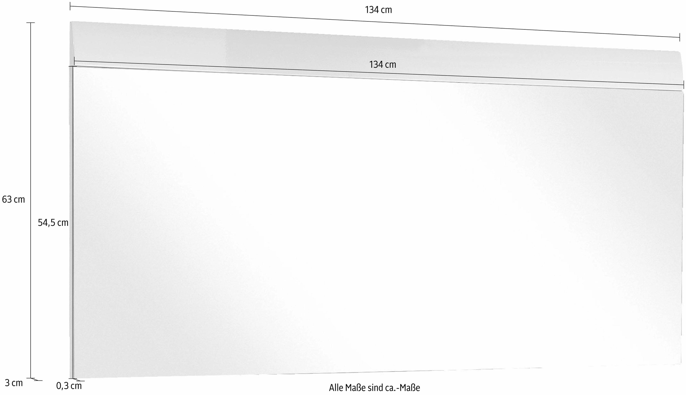 GERMANIA Spiegel »GW-Adana Spiegel« auf beschichteter Trägerplatte