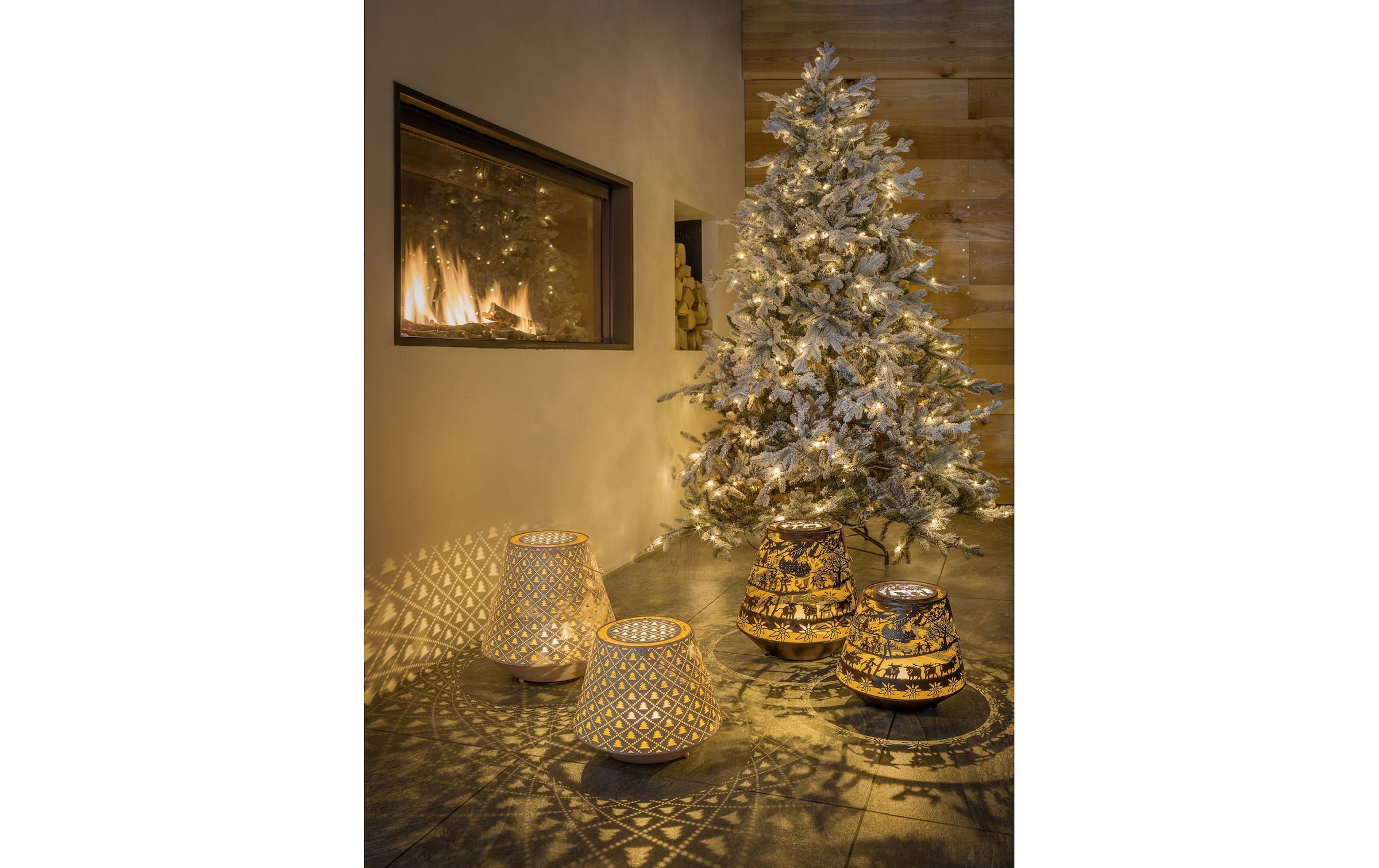 STT LED Laterne »Nova tree« Warmweiss