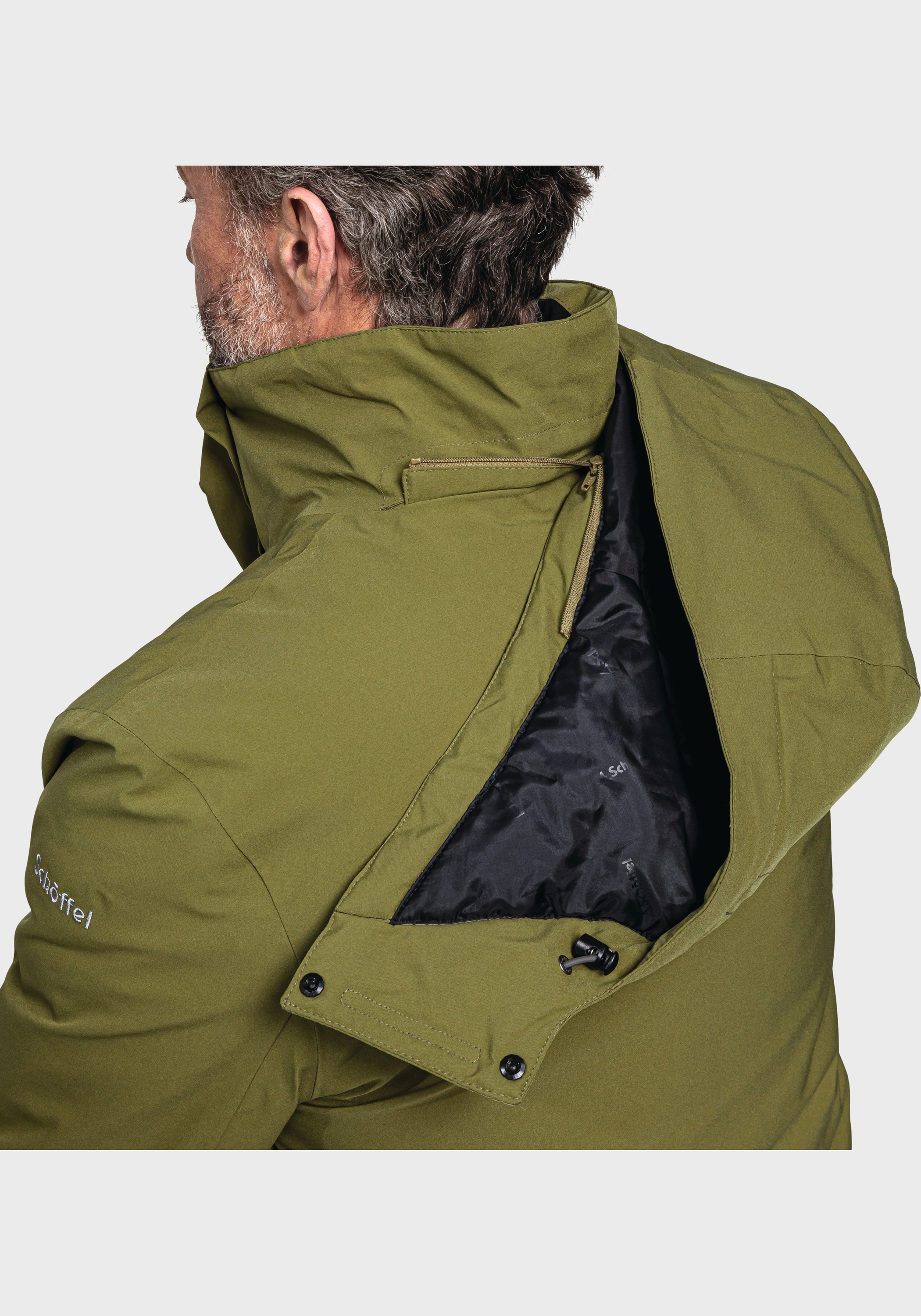 Schöffel Outdoorjacke »Ins. Jacket Bastianisee M« mit Kapuze
