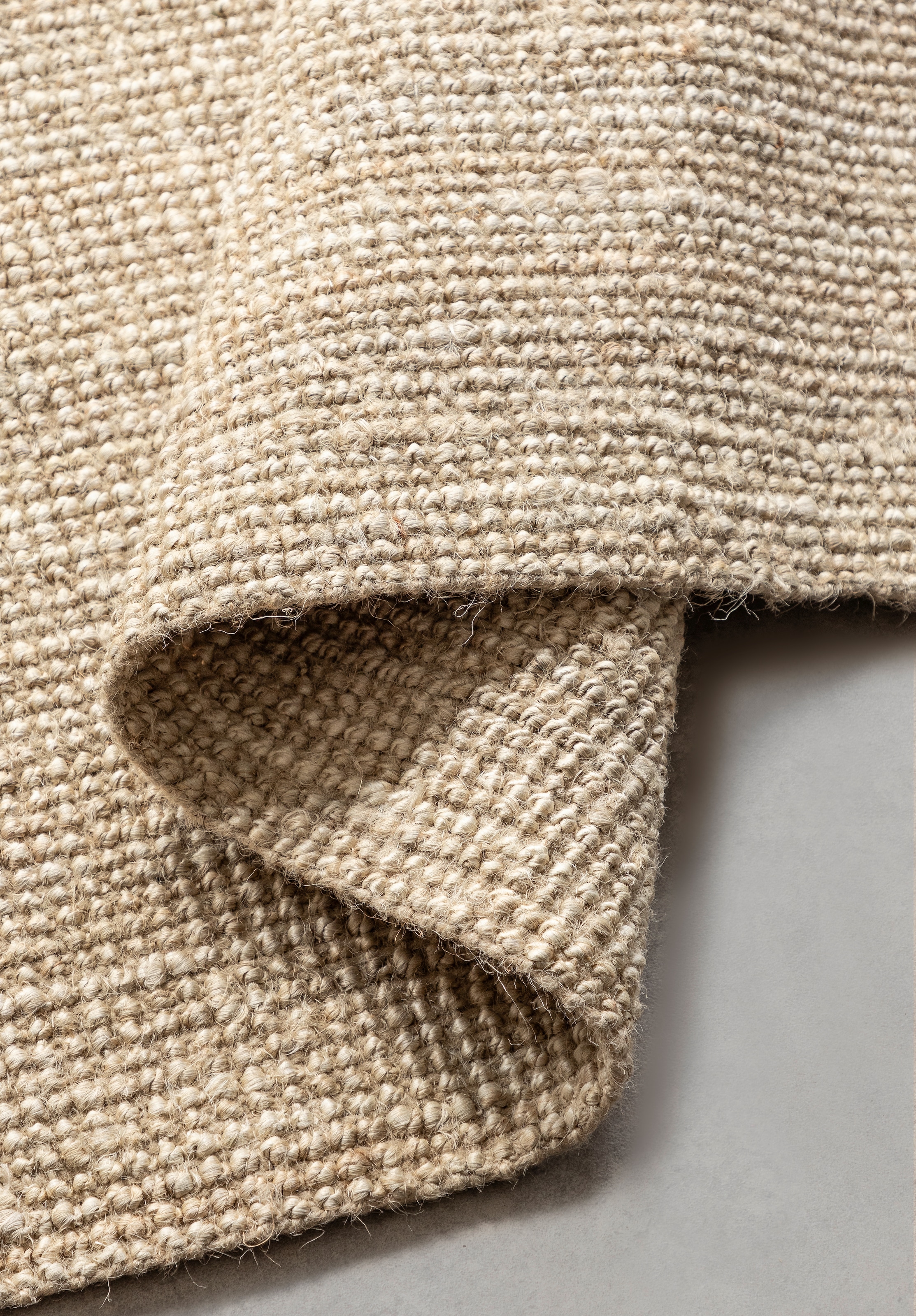 my home Teppich »Avot Juteteppich« rechteckig 10 mm Höhe 100% Jutefaser, Läufer, Esszimmer, Wohnzimmer, Skandi