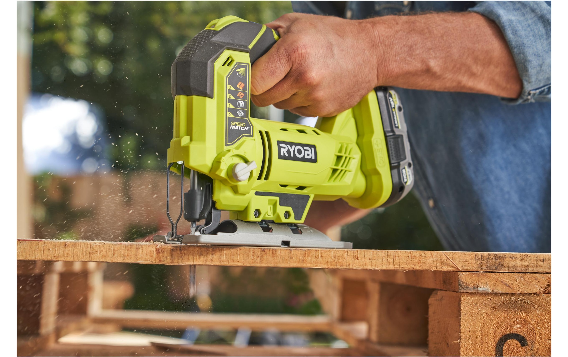 RYOBI Perceuse-visseuse sans fil »Akku-Kombo-Kit 2er R18CK3PJ-1 x 40S«