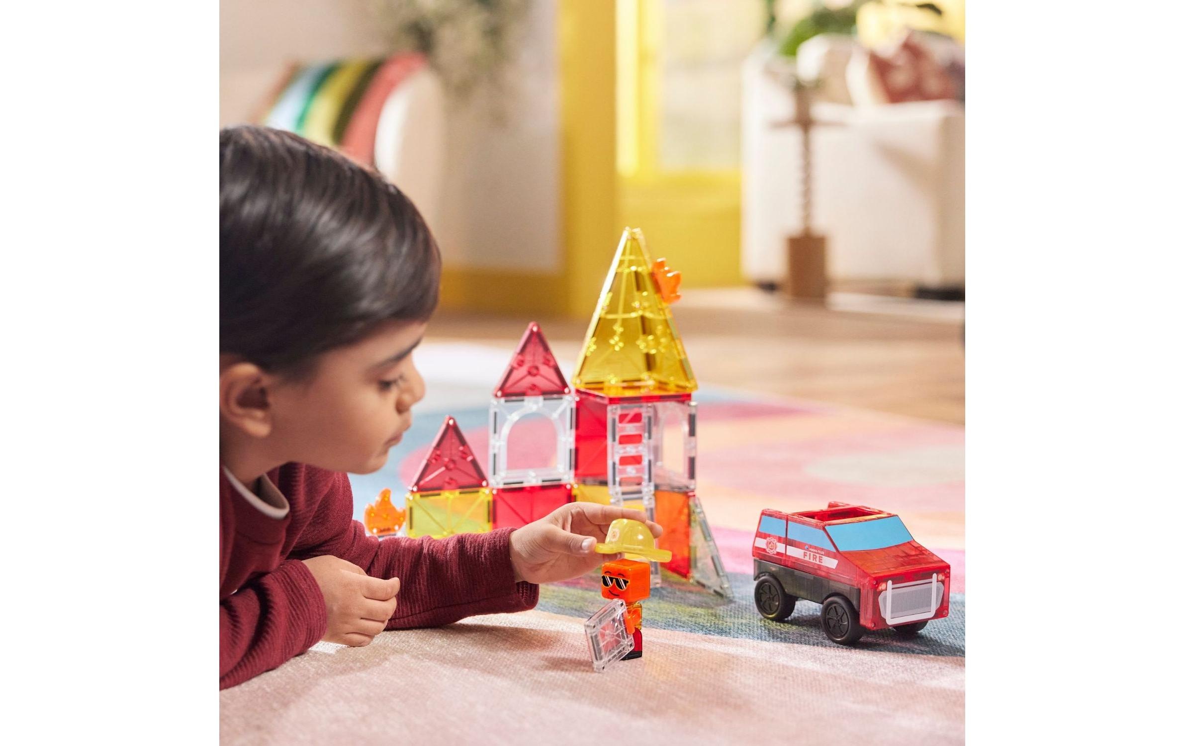   Steinbaukasten »Magna-Tiles Fire Rescue 27 Teile«