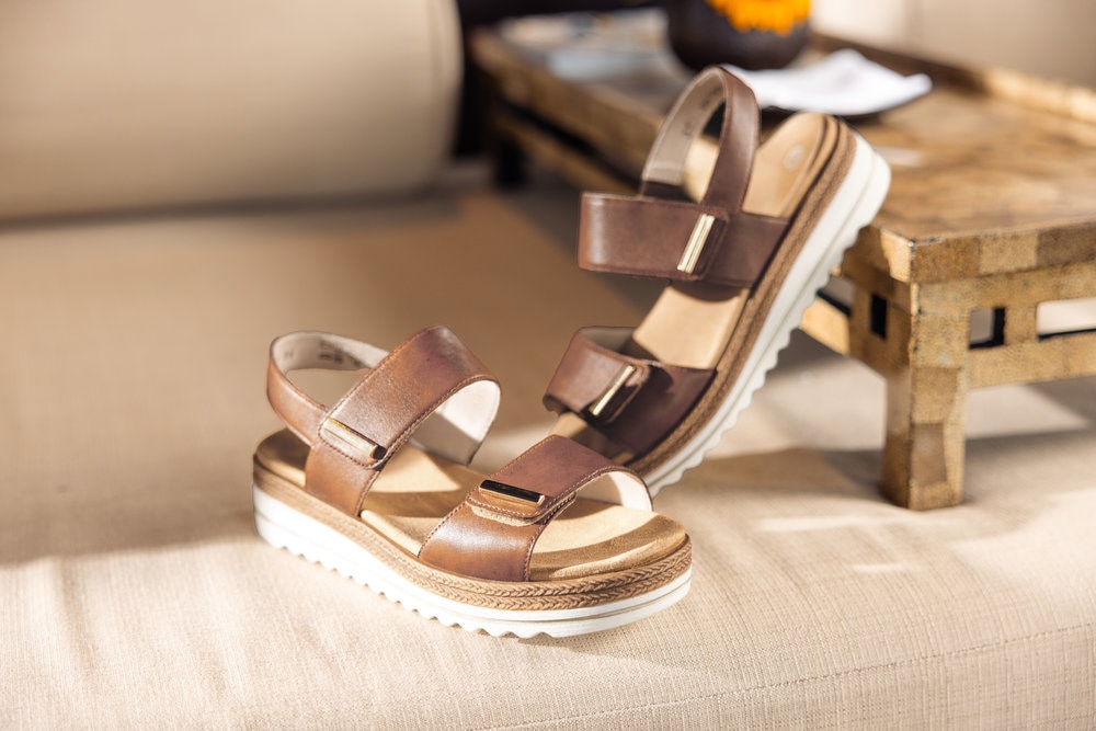 Remonte Keilsandalette  Riemchensandale, Bequemschuh mit Schmuckelementen