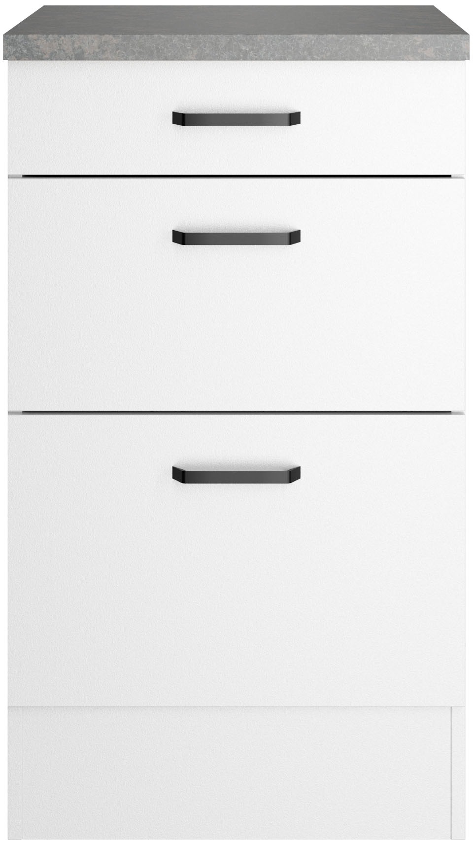 OPTIFIT Armoire basse »OPTImulti« Breite 50 cm, Tiefe 60 cm, mit 1 Schubkasten, 2 Auszügen