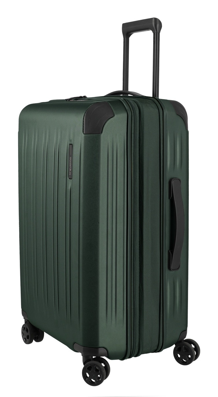 travelite Trolleyset »DYNAMIIC 3-teilig Hartschale« ABS-Hartschale und Volumenerweiterung