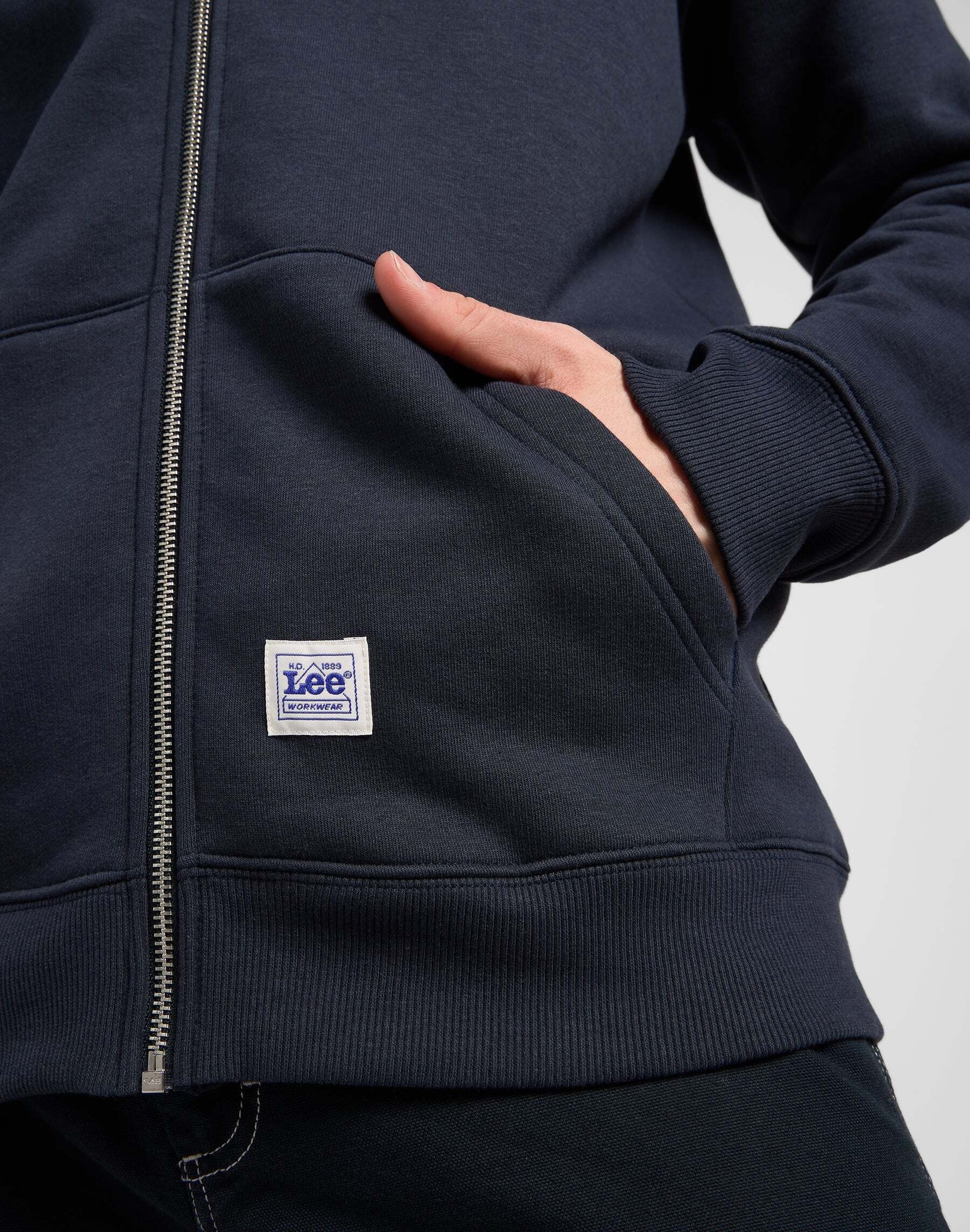 Lee® Sweatjacke »Lee Sweatjacke Ww Full Zip Hoodie«

