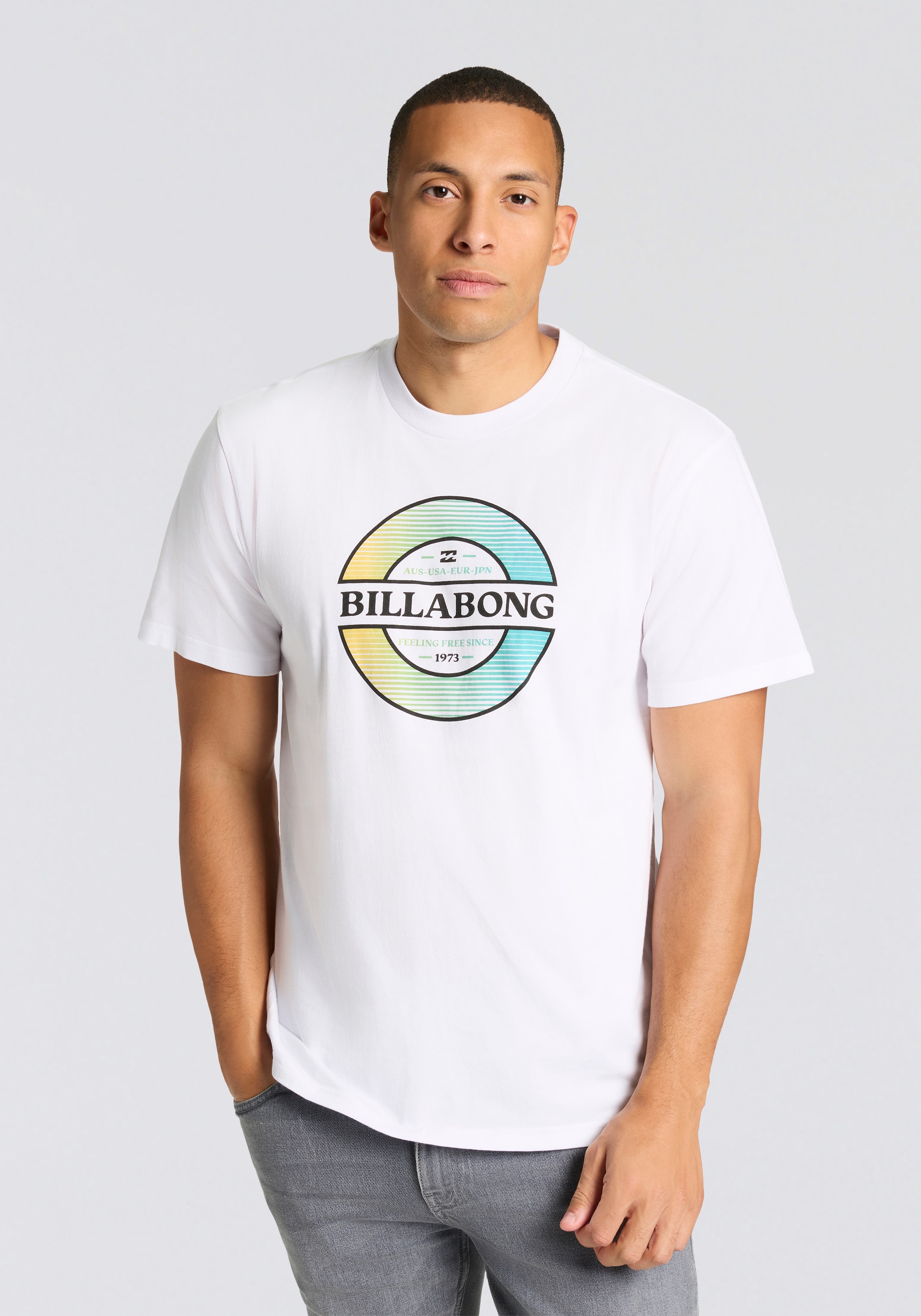 Billabong T-Shirt »SHORT SLEEVETEEPACKYM (AST)« 2 tlg. sportlicher Stil, Kurzarm, im 2er-Pack, aus Baumwolle