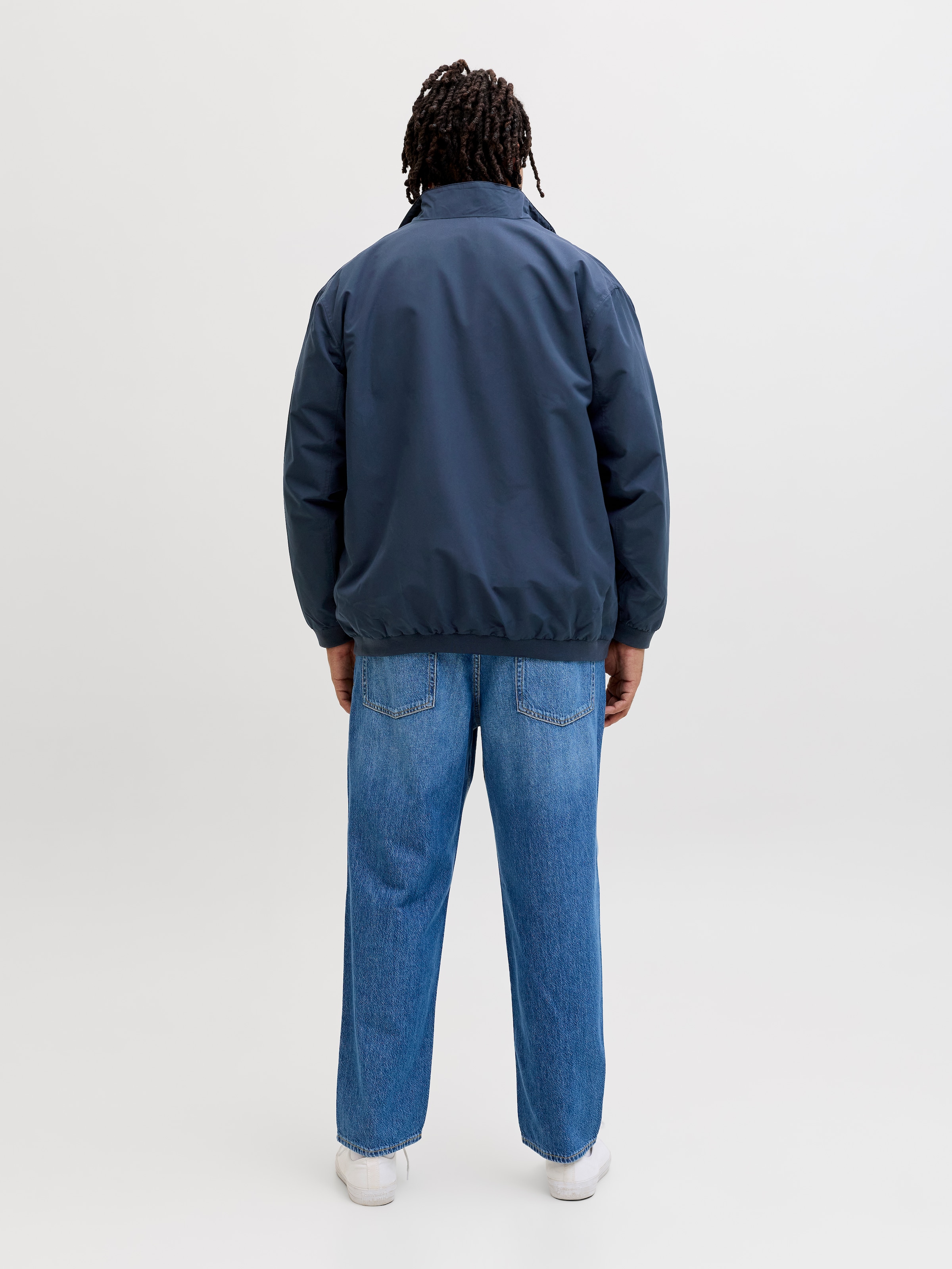 Jack & Jones PlusSize Blouson »JJERUSH HARRINGTON BOMBER NOOS PLS« fibre synthétique, coupe régulière