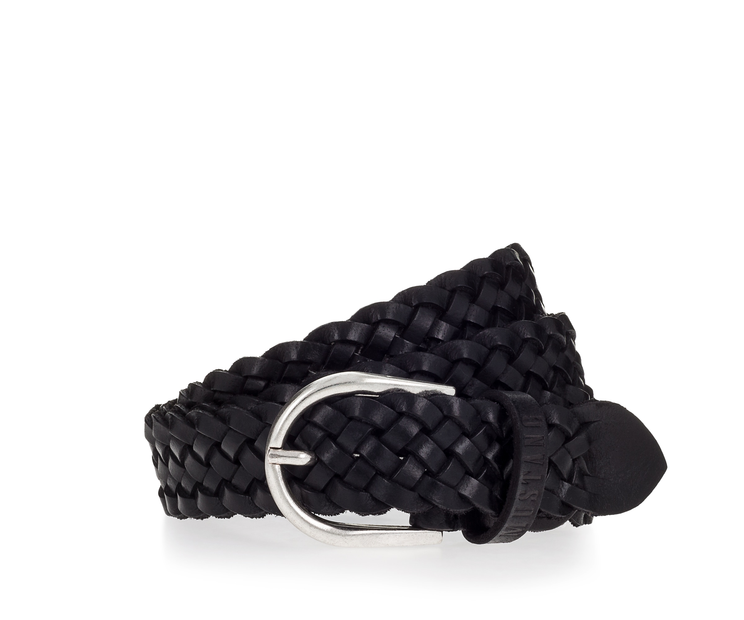 MUSTANG Flechtgürtel 1 Stk. Mit Hingucker-Flechtoptik, 3 cm