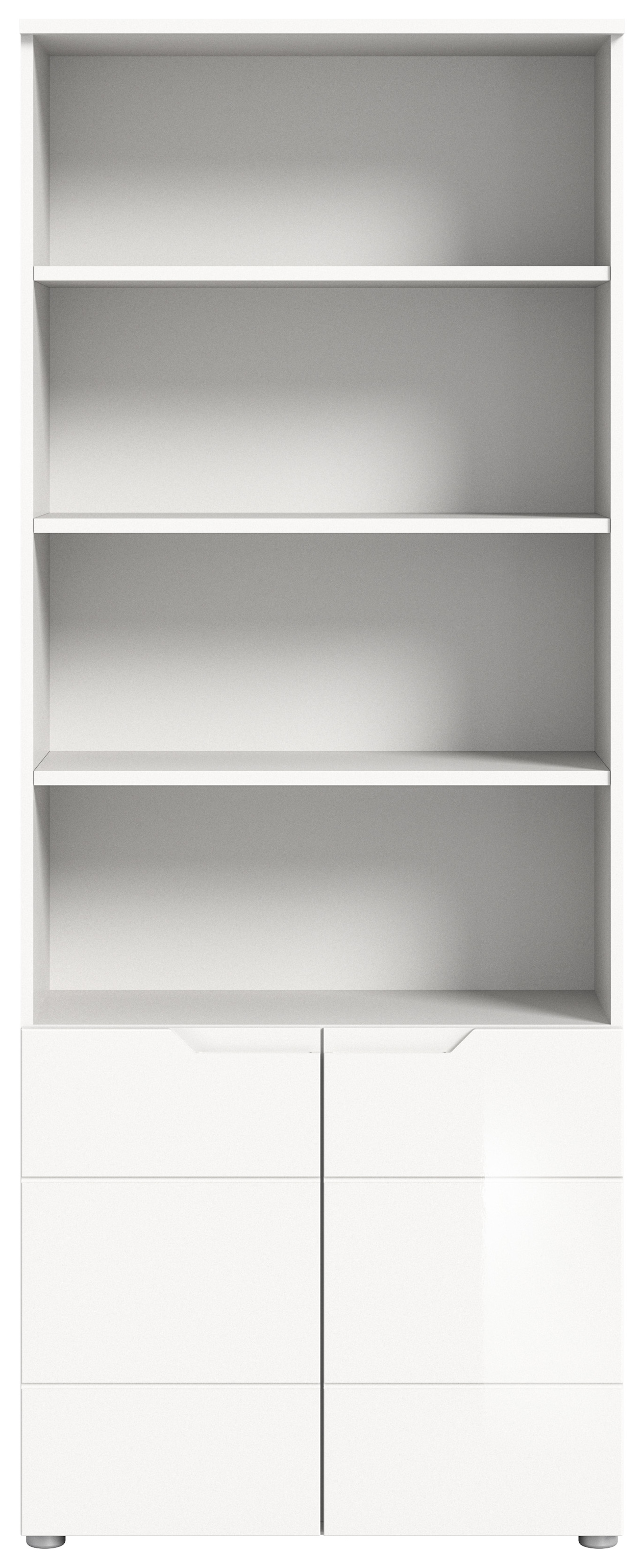 INOSIGN Armoire de classement »CAPRI, 2 Türen inkl. eingefasster Griffmulde, 5 Einlegeböden« Mehrzweckschrank, Aktenregal, Regal, Stauraumregal, Universalschrank