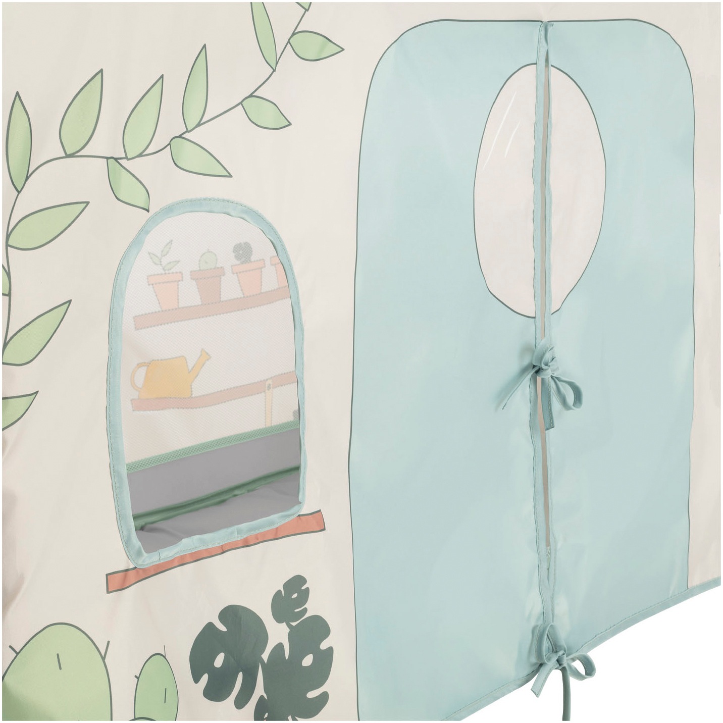 Hauck Bettzelt »Travel Bed Cover, Plants« Ergänzung für hauck Reisebetten (120 x 60 cm)