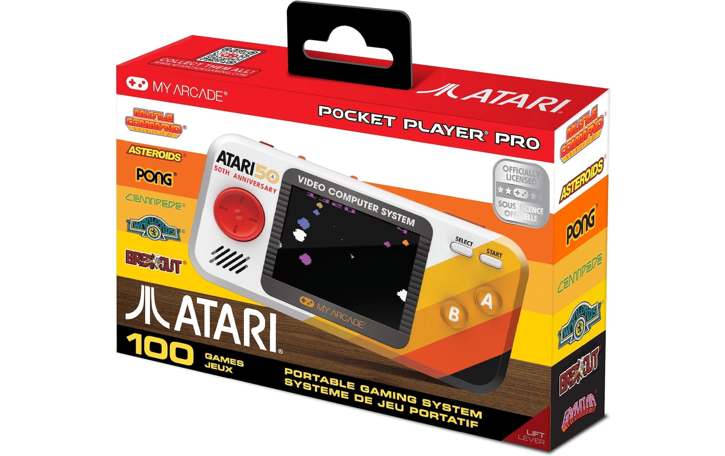 MYARCADE Spielekonsole »Pocket Player Pro Atari«