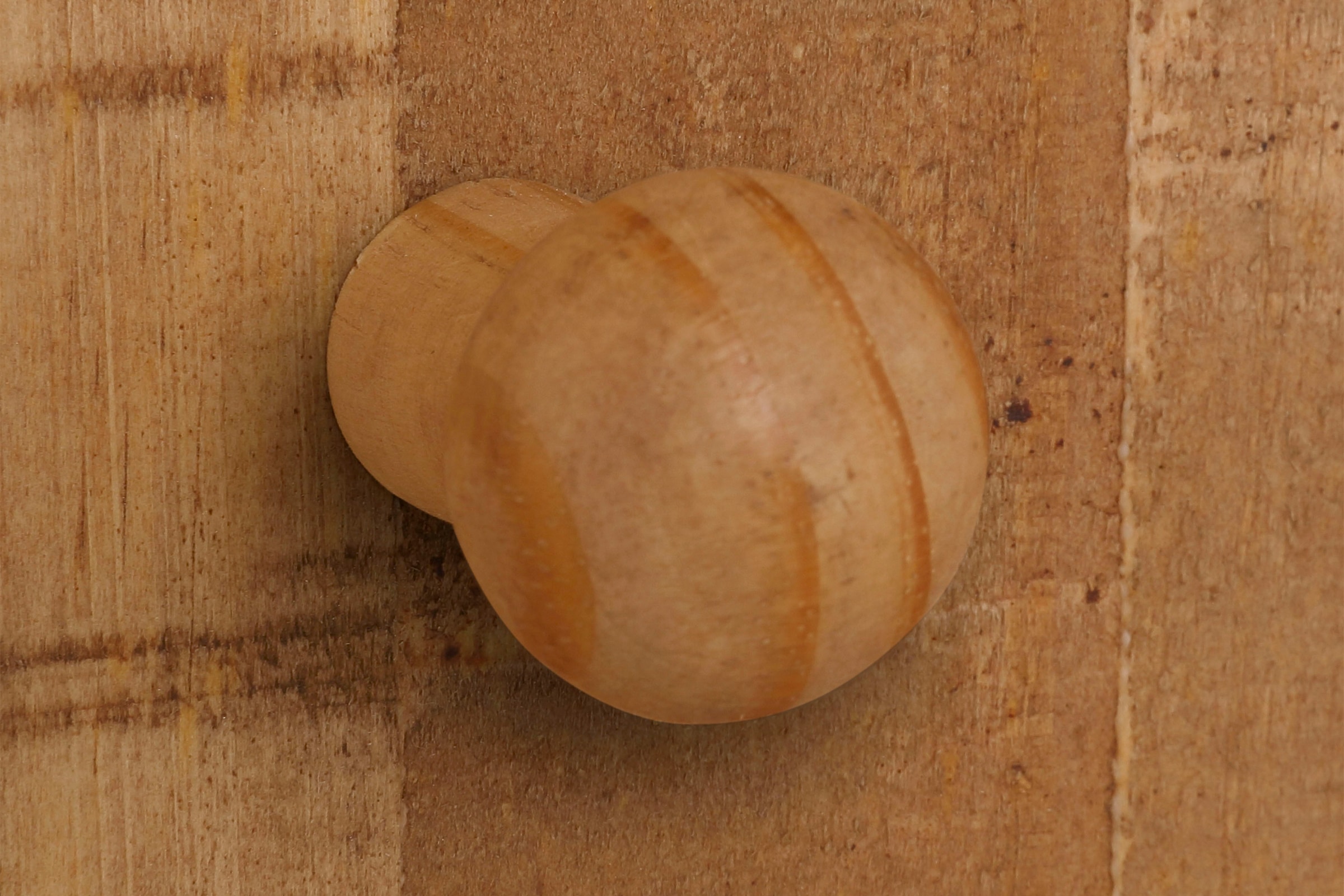 GOODproduct Panneau de vestiaire »Rondo« mit 8 massivem Holzhaken, im Shabby-Look, Breite 75 cm