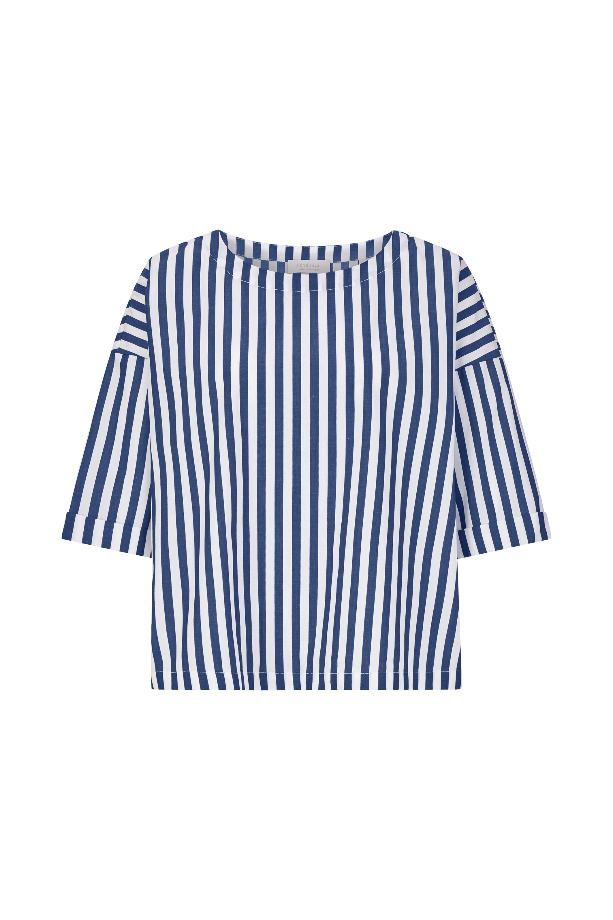 RICHROYAL Top chemisier Coupe regular avec motif à rayures