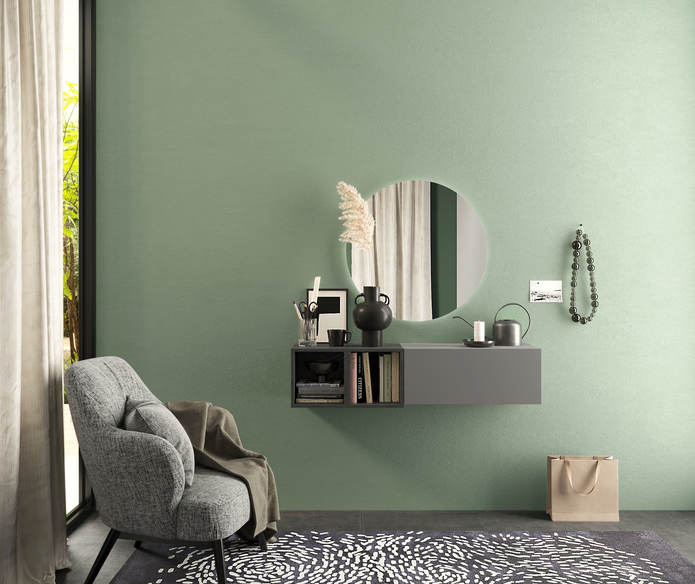 INOSIGN Garderoben-Set »INFINITY, 3tlg. Breite 125 cm, Höhe variabel, moderne Garderobe« Spar-Set, 3 Stk. tlg.