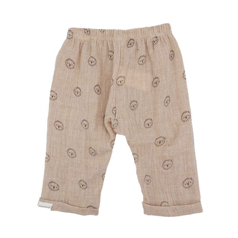 MAXIMO Pantalon à enfiler  mit Löwen- oder Regenbogenmotiv, mit Druck, leicht, bequem, Baumwolle