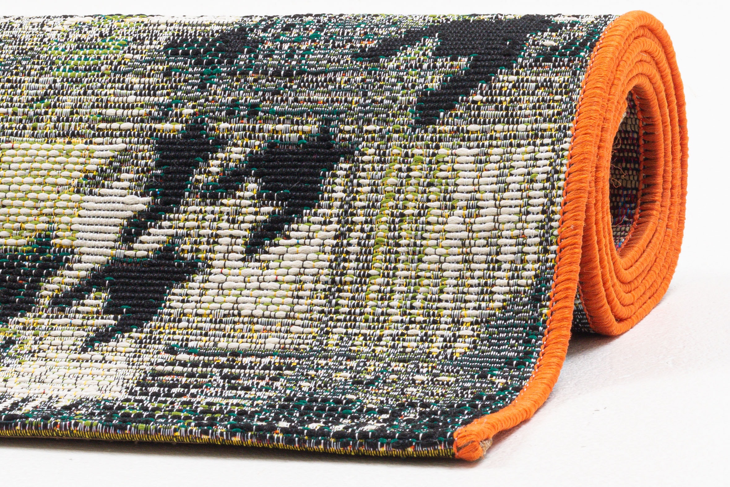 Sansibar Teppich »Rantum Beach 002« rechteckig 5 mm Höhe Flachgewebe, modernes Sommer Design, In- und Outdoor geeignet