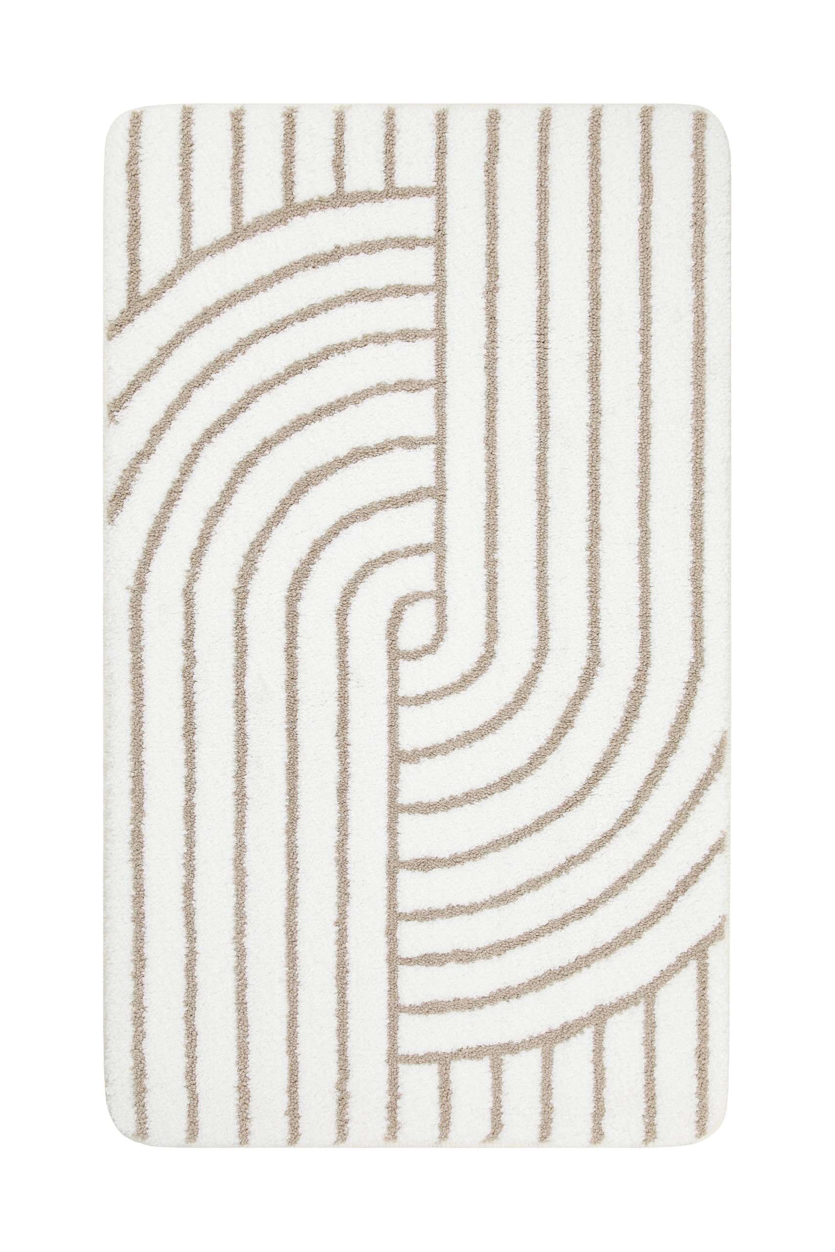 Wecon home Basics Tapis de bain »Hilda« Höhe 15 mm waschbar, rutschfest, strapazierfähig, pflegeleicht mit Retro Muster