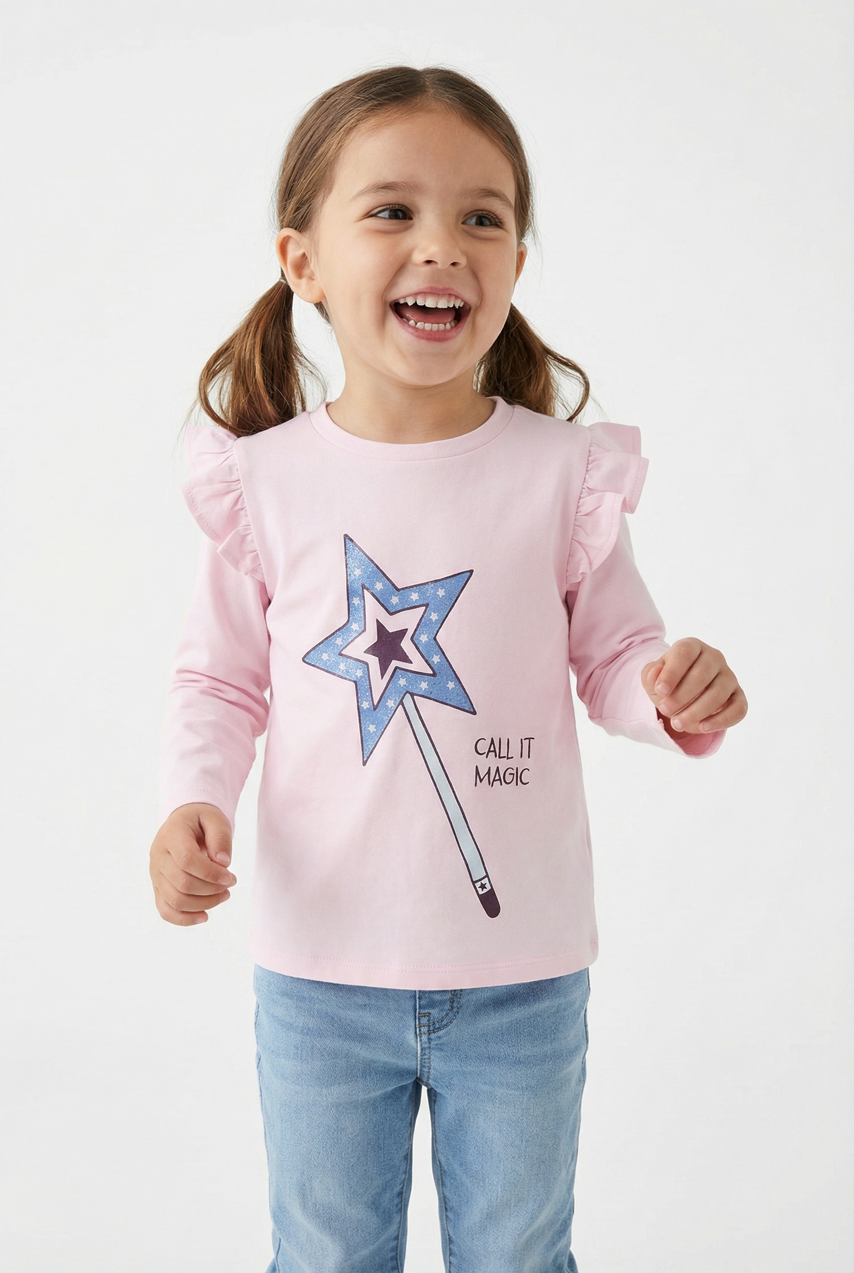 Name It T-shirt à manches longues »NMFTIKKA LS TOP BOX  PB«