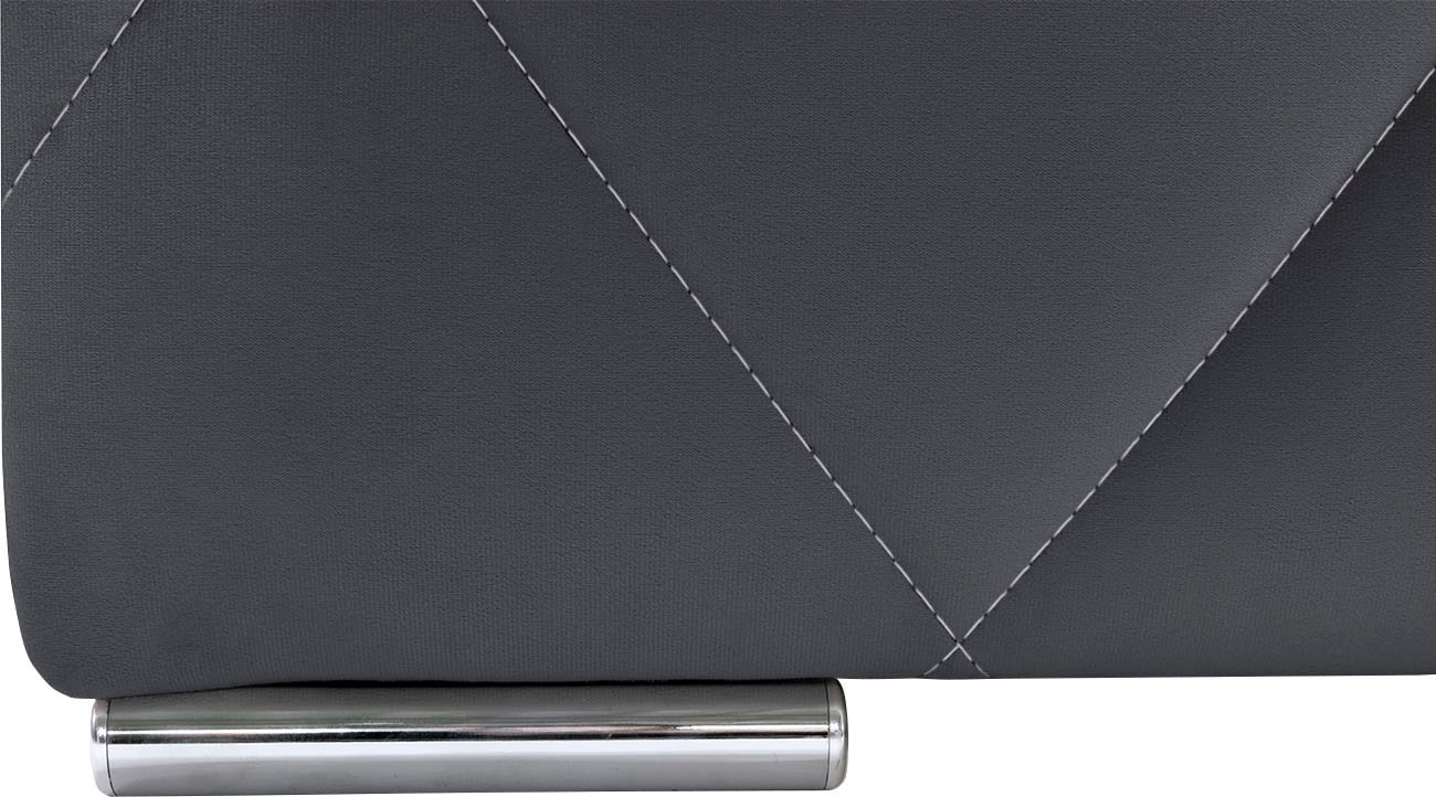 Leonique Lit de boxe »Alfie, Topseller! Inkl. Bettkasten&Topper« Wahlweise mit Knopfsteppung oder Strasssteinen, H2, H3 und H4 wählbar