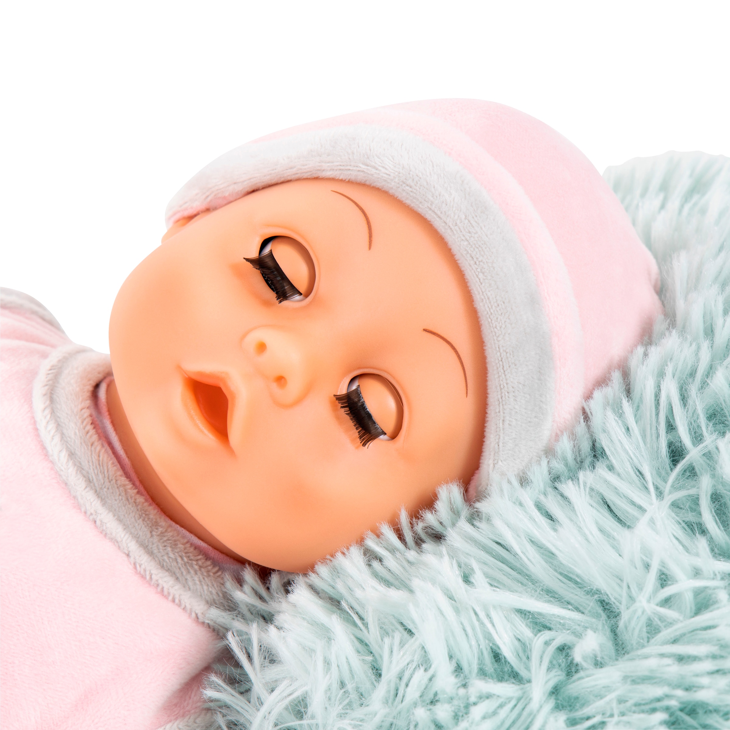 Bayer Poupée bébé »First Words Baby, 38 cm, Einhorn rosa« mit Schlafaugen und Babygeräuschen