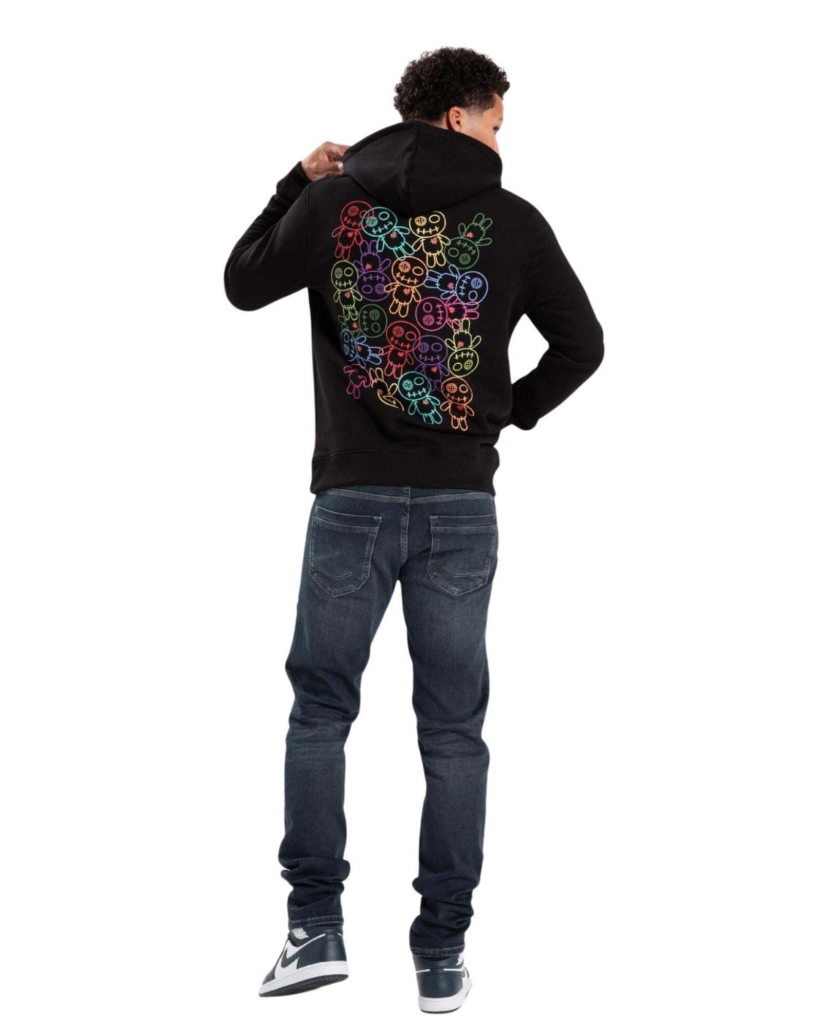 Wrong Friends Pull à capuche »Wrong Friends Kapuzenpullover Bellevue«