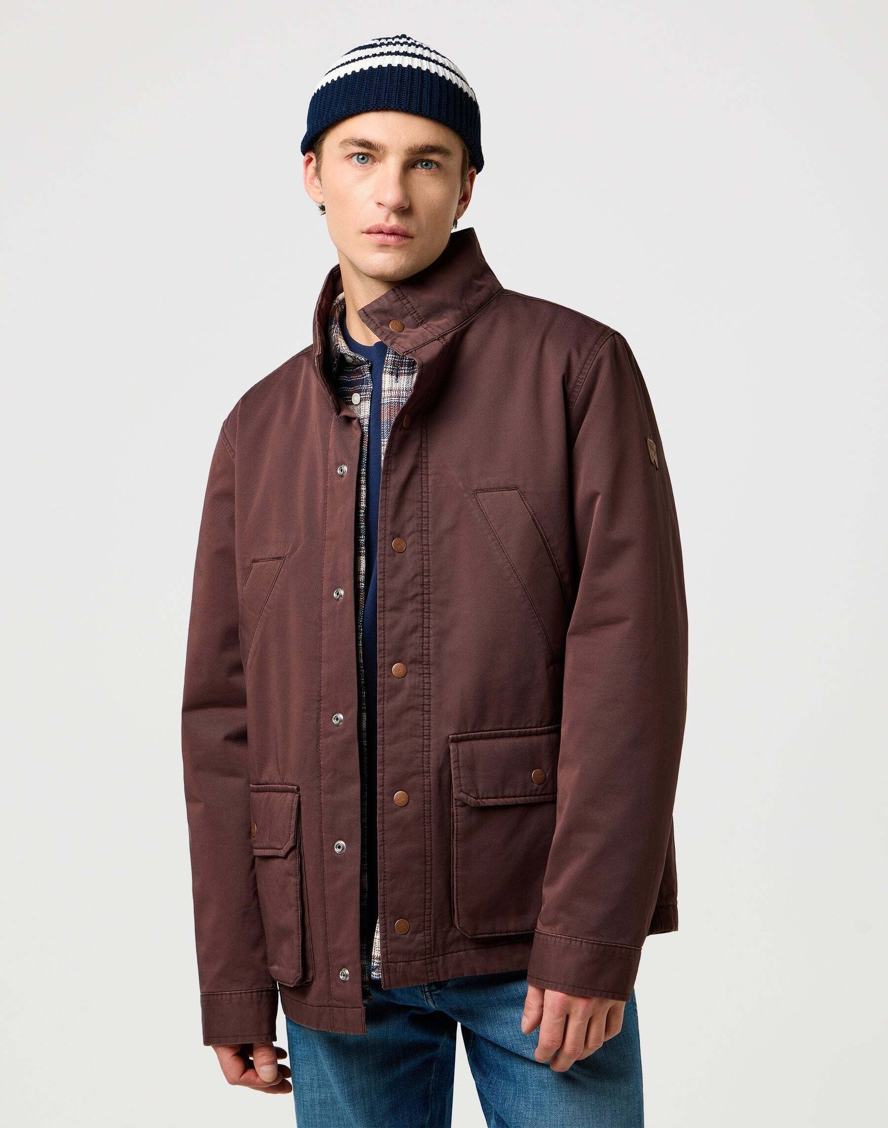 Wrangler Strickmütze »WRANGLER Mütze Striped Beanie«