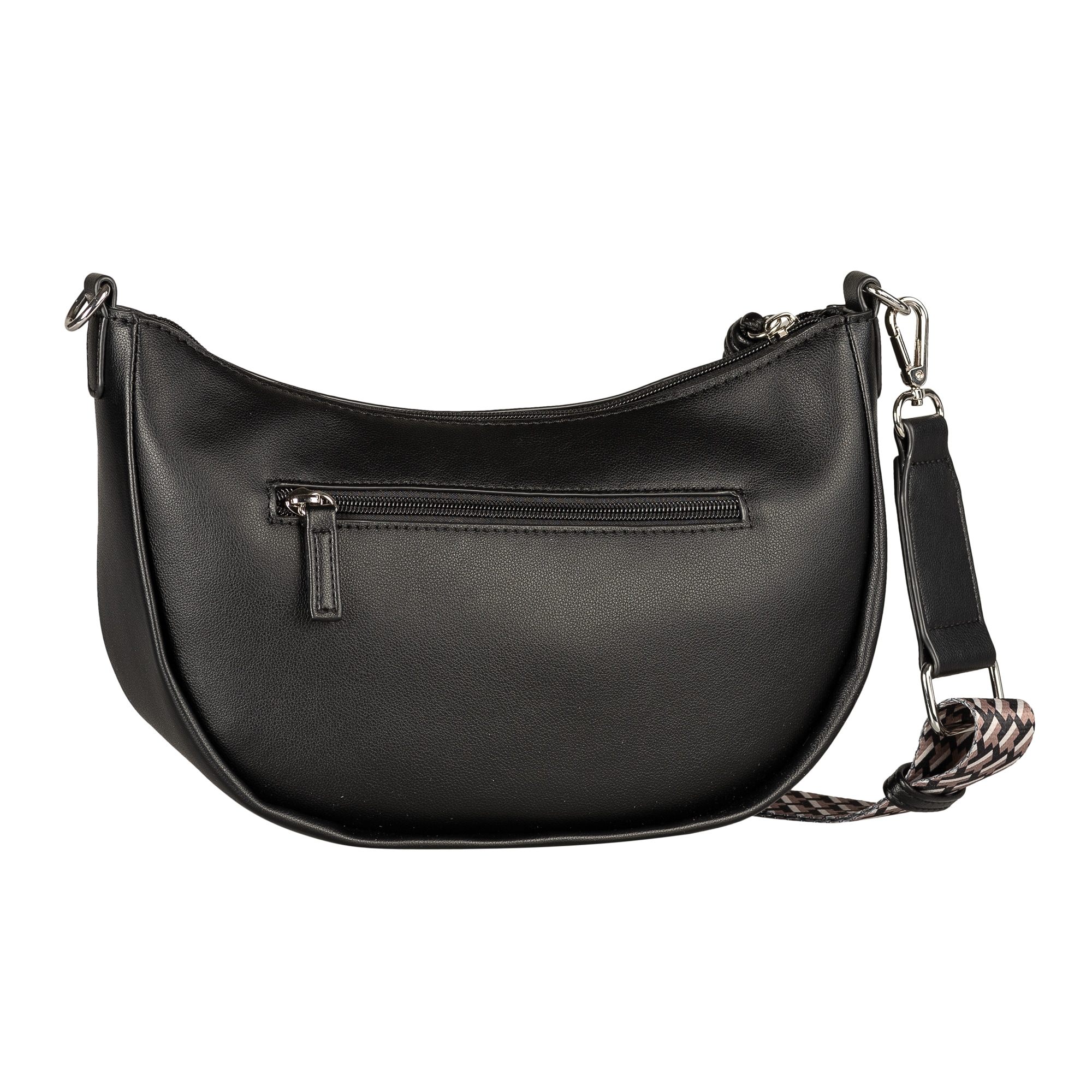 TOM TAILOR Handtasche »Tatiana« fein gewebter dreifarbiger Gurtband mit harmonischem „T“´Logodruck