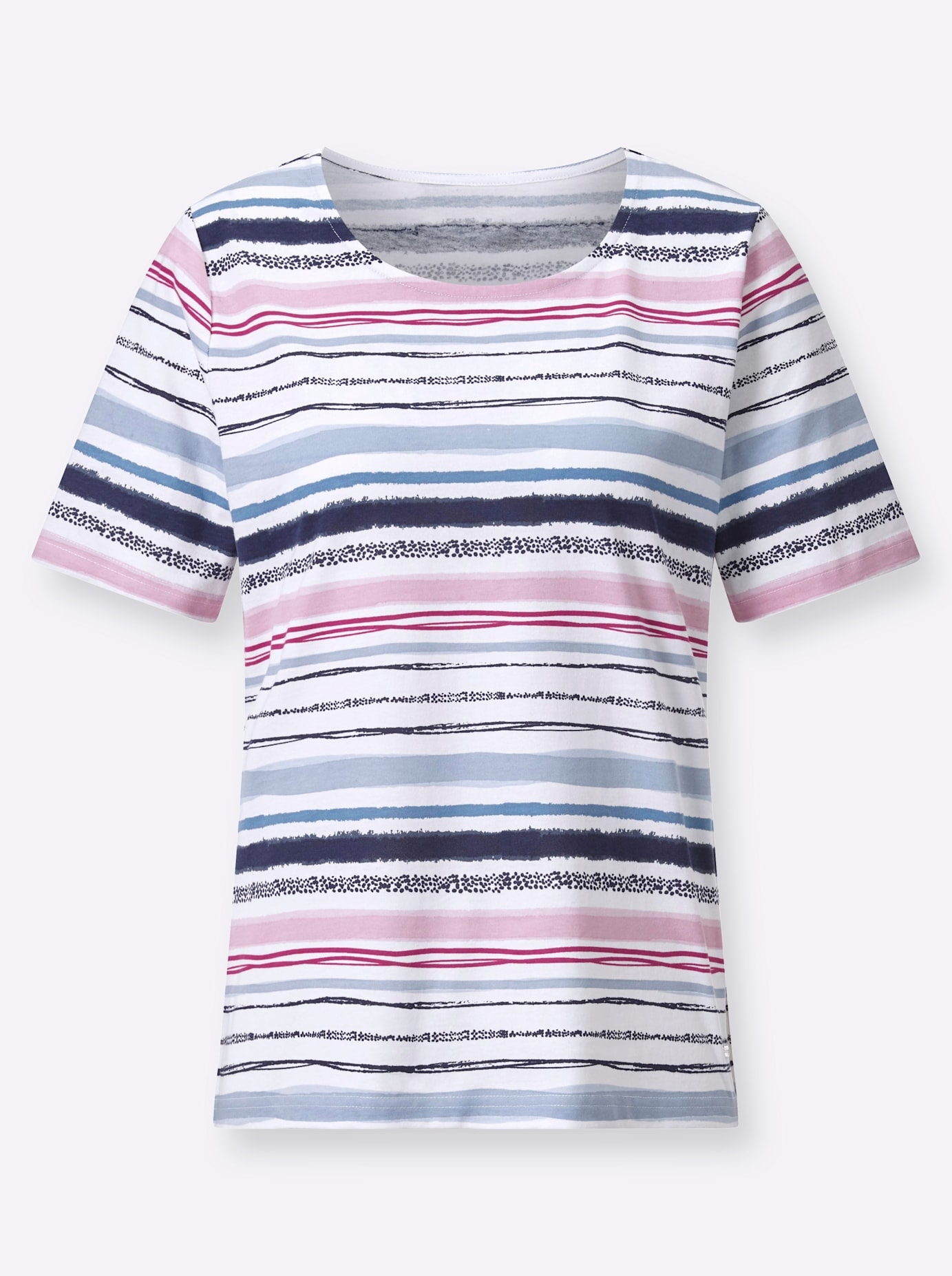 Casual Looks Shirt à col rond »Shirt« 1 cuis