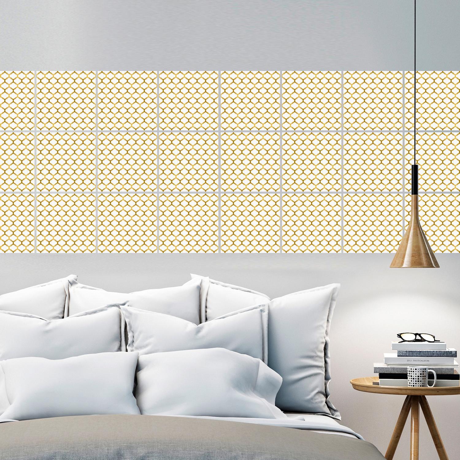 queence Fliesenaufkleber »Muster« Stickerfliesen, selbstklebend, Sticker, 12er Set