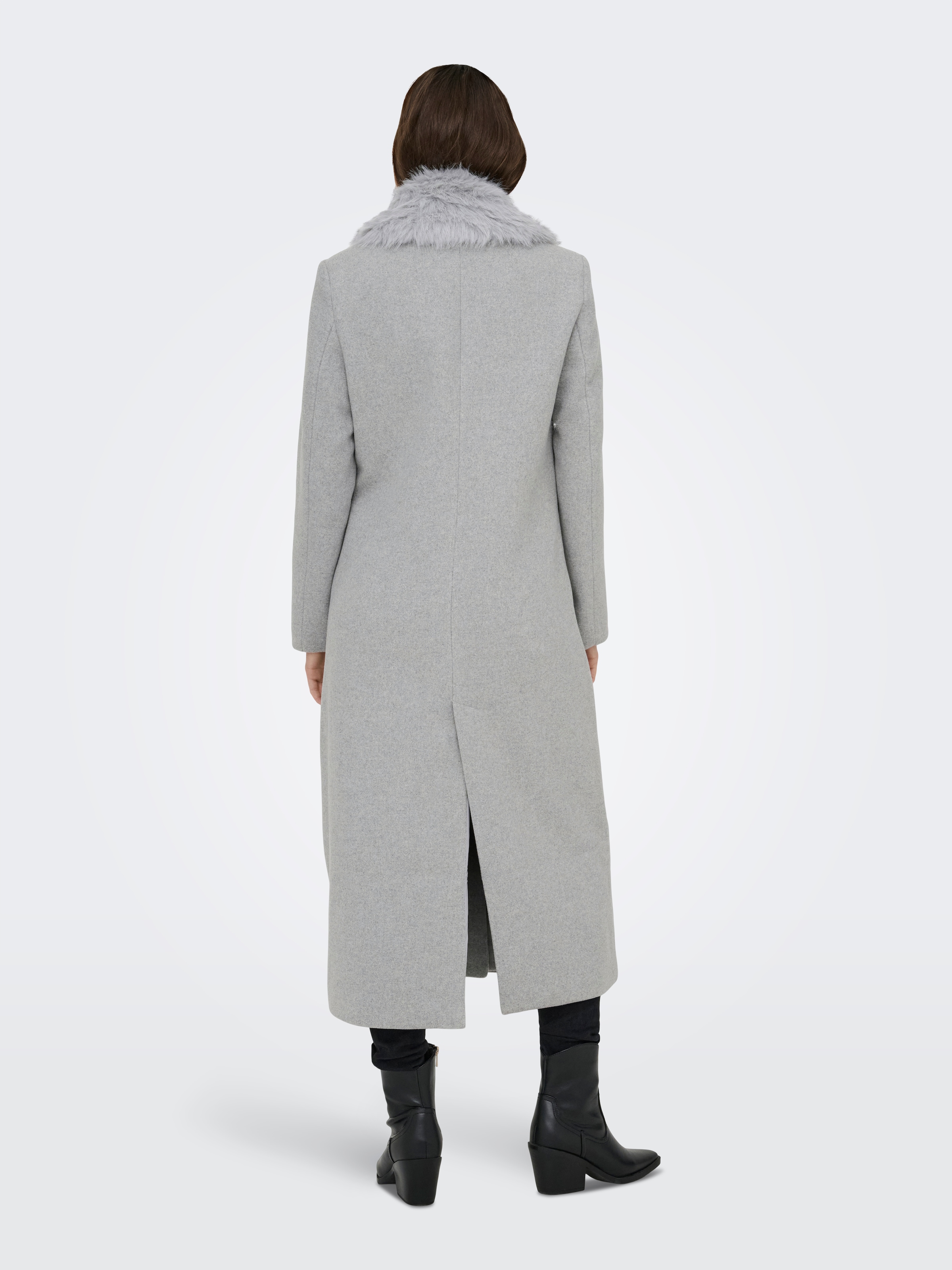 ONLY Manteau long »ONLANNIE LIFE FUR COLLAR COAT CC OTW«