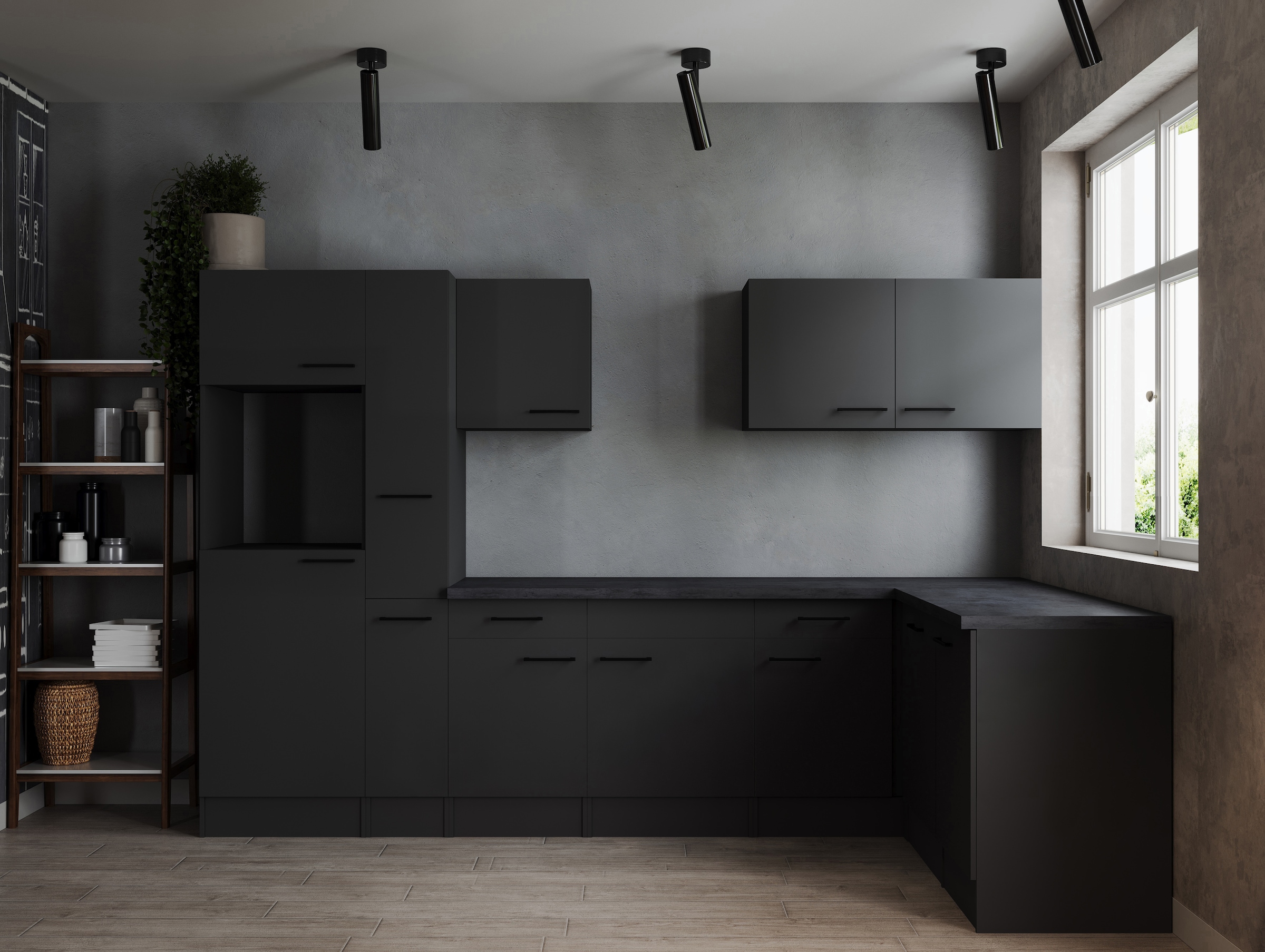 RESPEKTA Cuisine d'angle »Oliver« Breite 310 cm, 90 cm Arbeitshöhe, in exklusiver Konfiguration für OTTO
