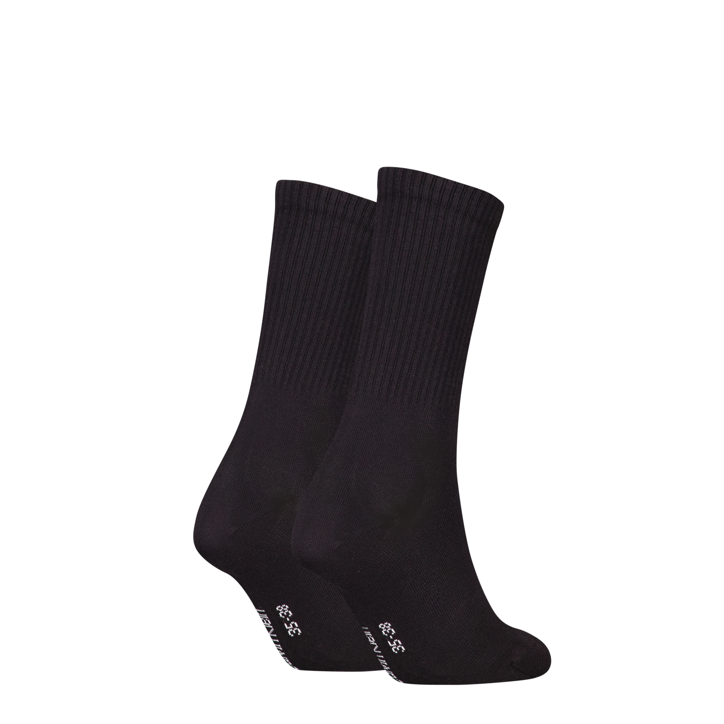 Calvin Klein Jeans Chaussettes »CKJ WOMEN  SOCK 2P MONOGRAM« 2 Paar, 2 Couple tlg. mit extra breitem Bündchen, Cotton-Mix, elastisch
