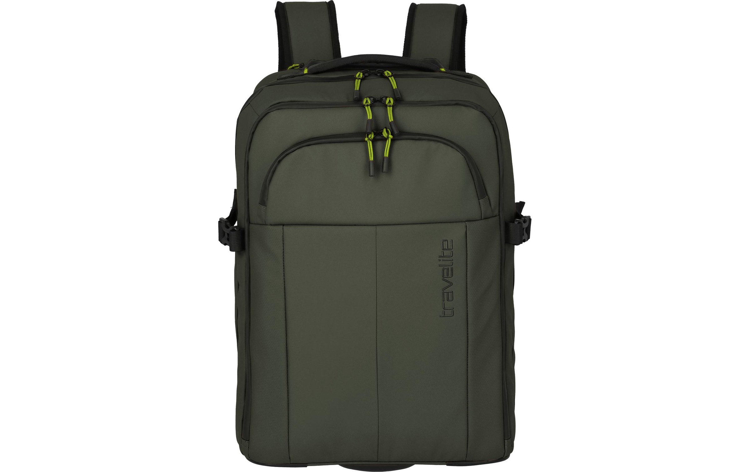 travelite Trolley »BRIIZE Backpack L 27 l« 27 litre 2 Rollen