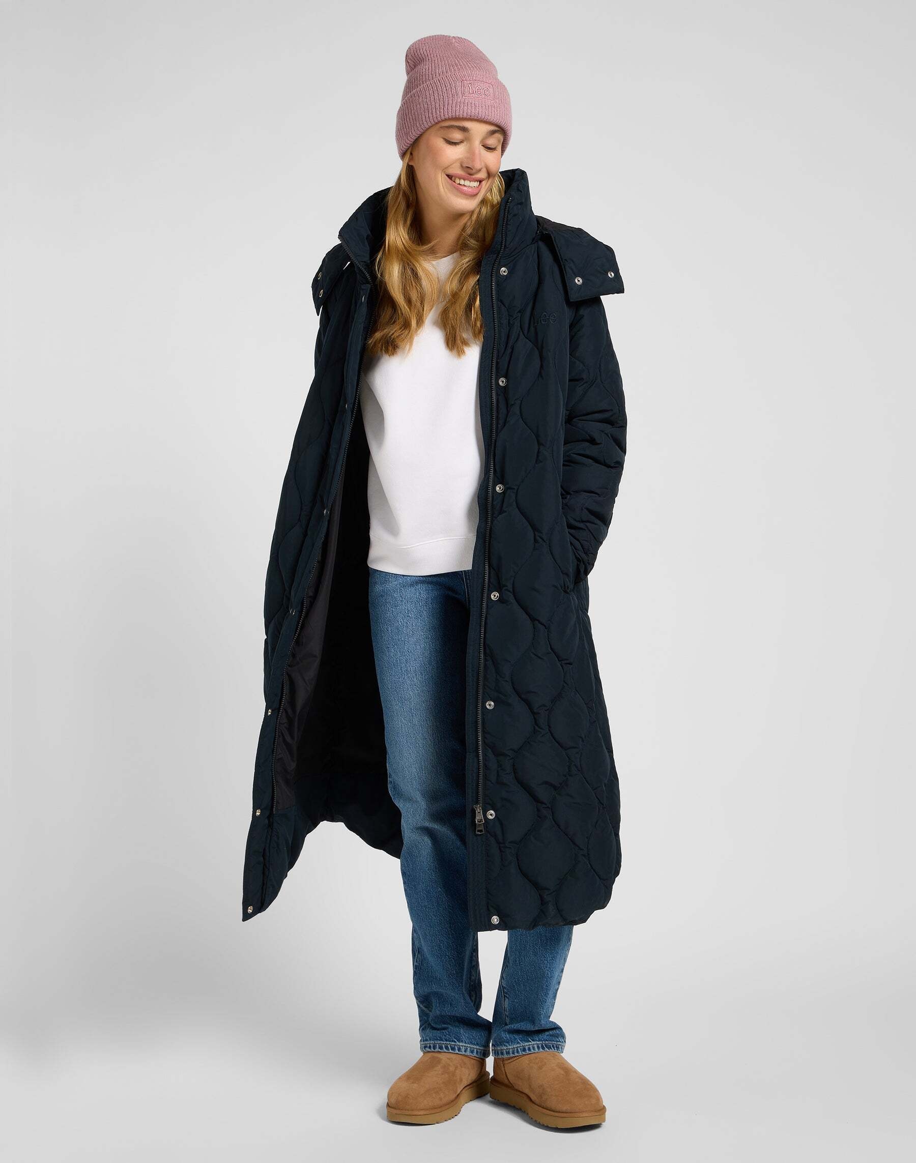Lee® Veste matelassée »Lee Steppjacke Long Puffer«
