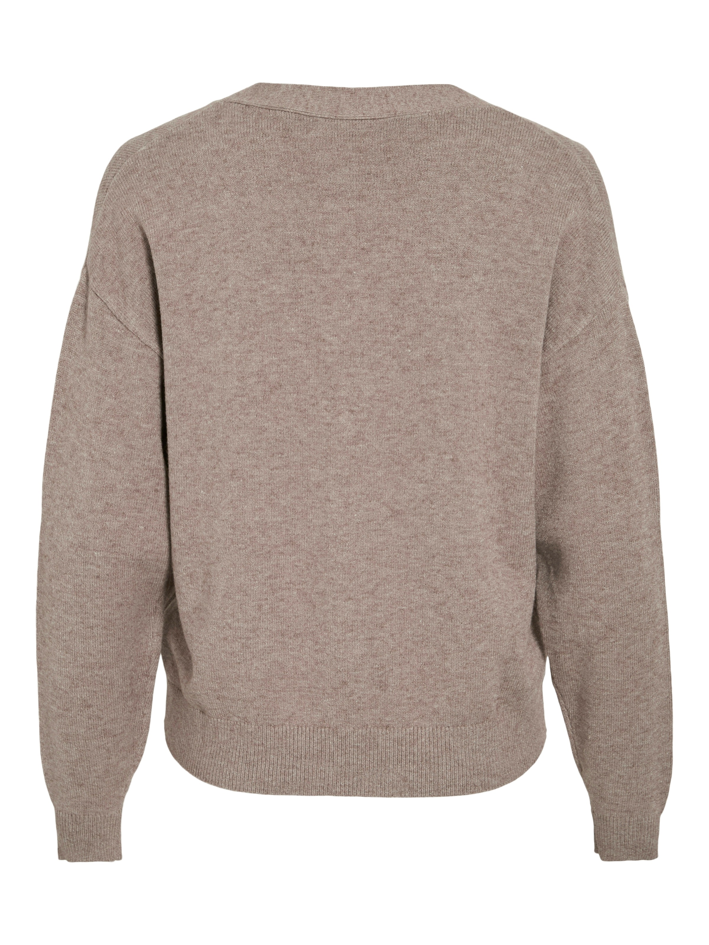 Vila Strickjacke »VIRIL V-NECK KNIT CARDIGAN - NOOS« Materialmix, regular fit