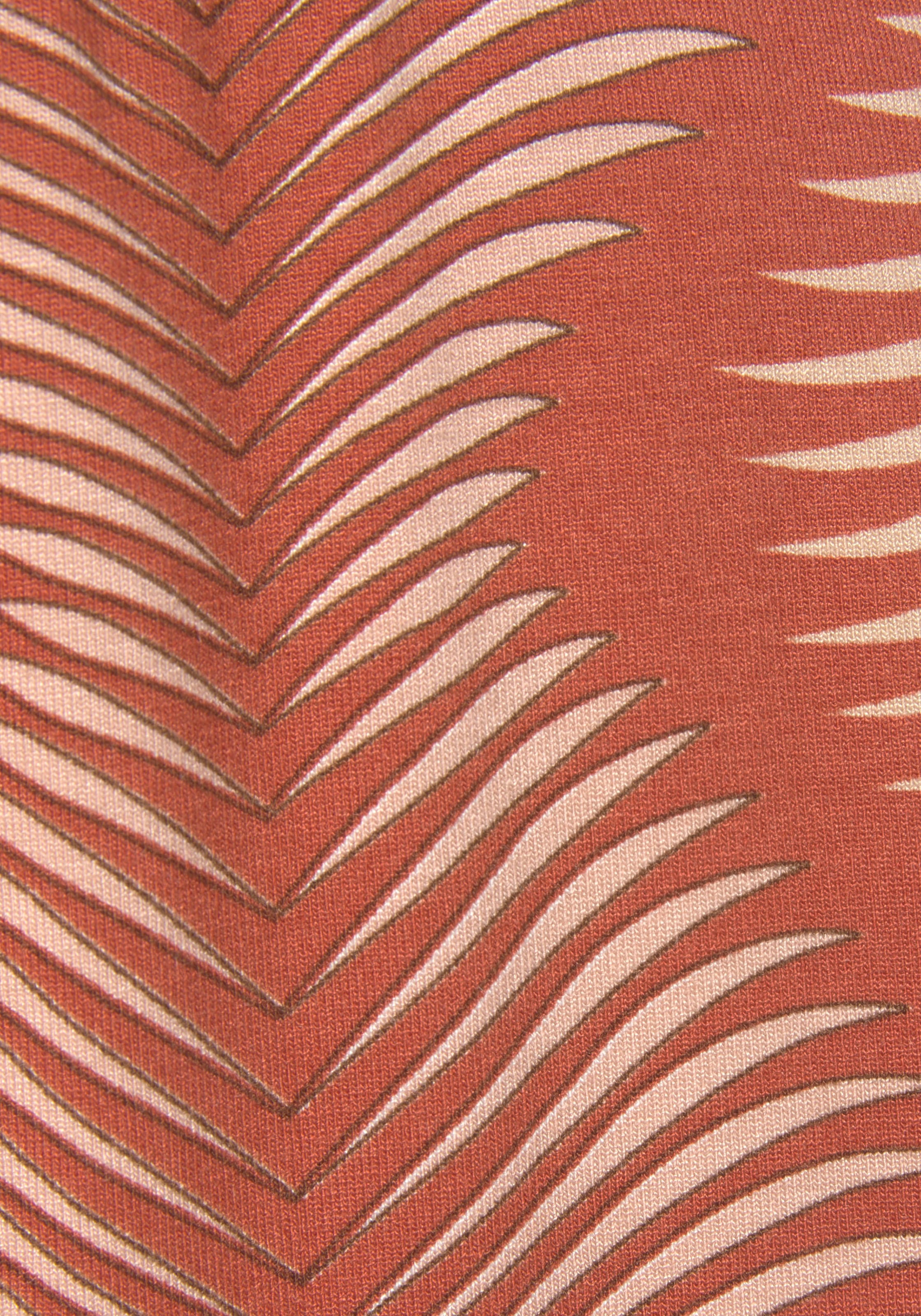 LASCANA Pyjamahose  mit graphischen Allover-Druck