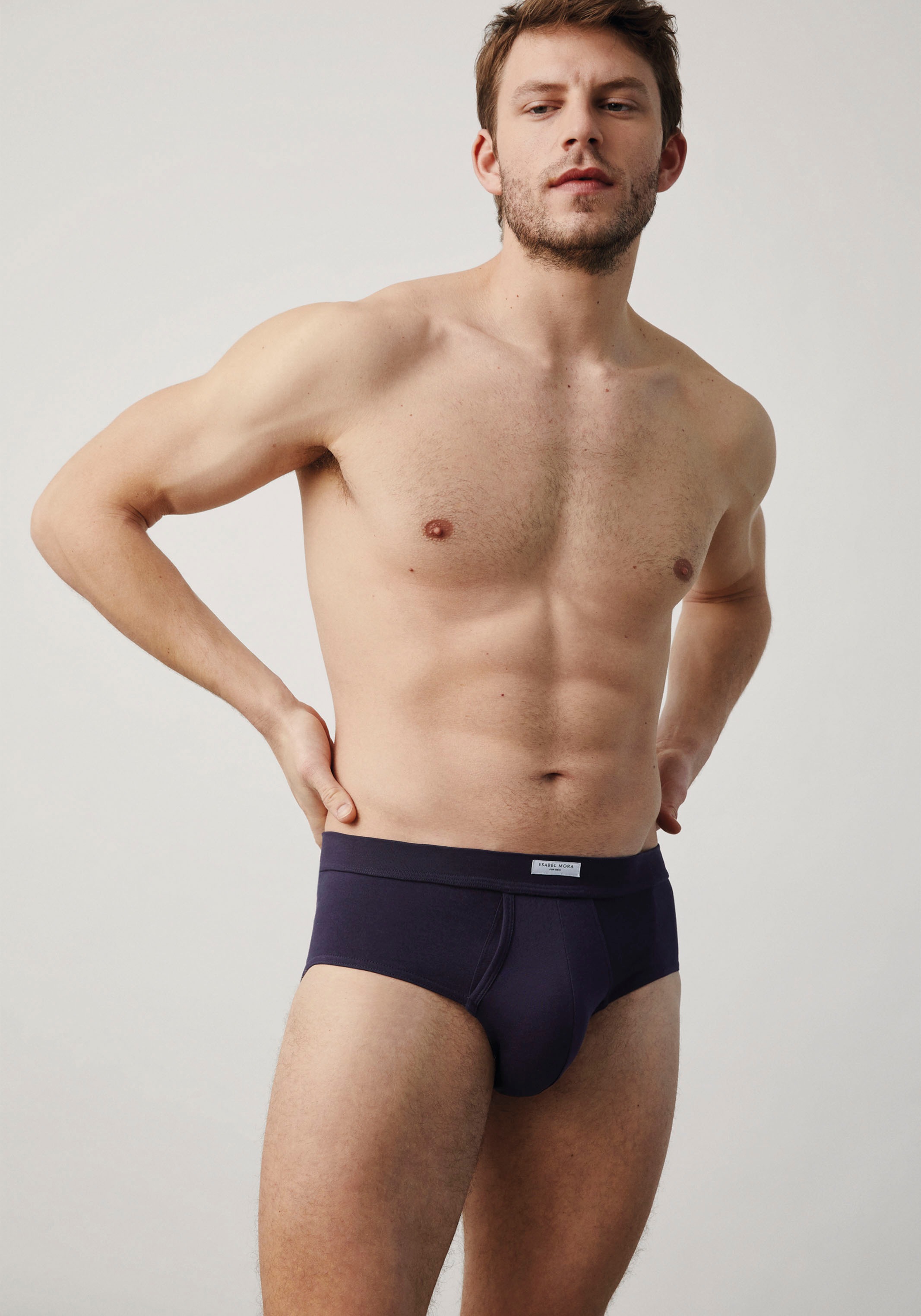 YSABEL MORA Slip »BASIC COLLECTION COTTON« 3er Pack,  mit praktischem Eingriff im Schritt