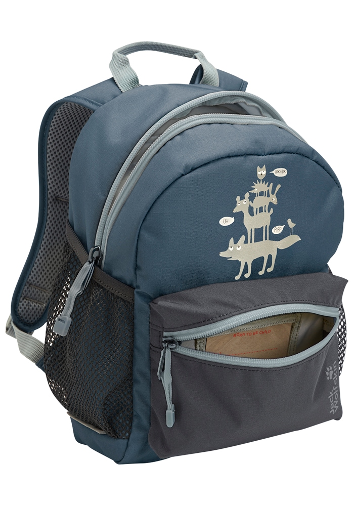 Jack Wolfskin Kinderrucksack »LITTLE SCOUT 10« 10L Kinderrucksack, komfortabel, ideal für erste Abenteuer