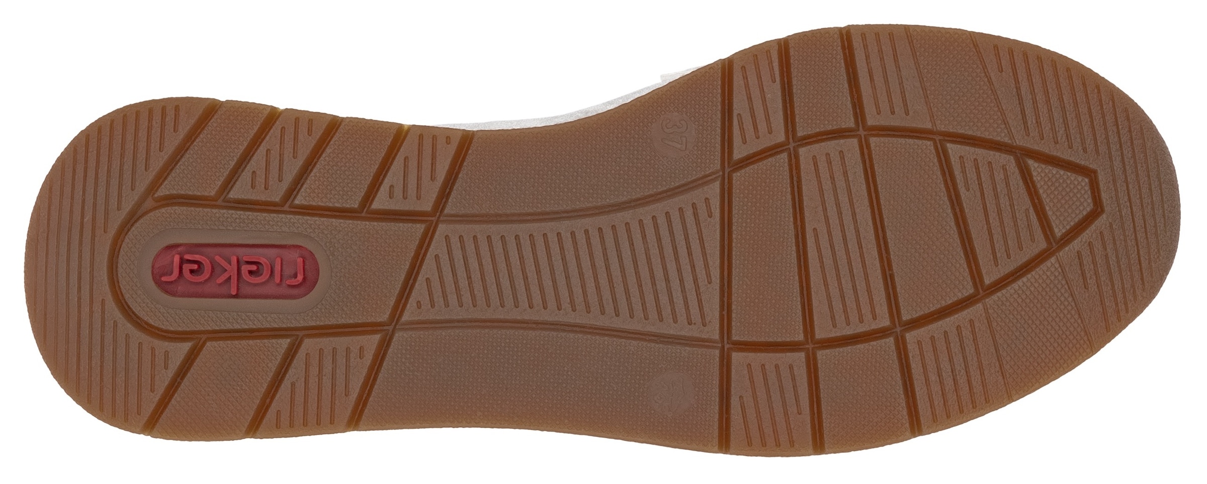 Rieker Loafer  , Slipper, Slip-on Sneaker, Halbschuh mit modischer Zierkette